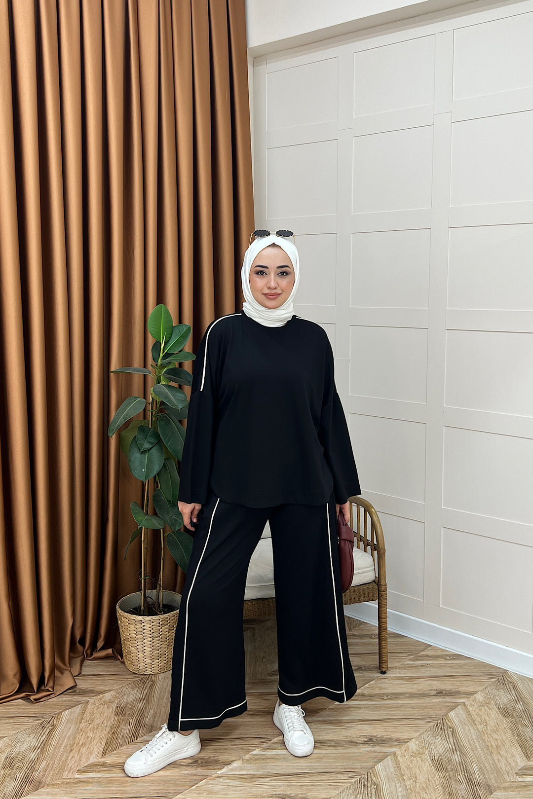 Maren İkili Takım Siyah 6498-SIYAH