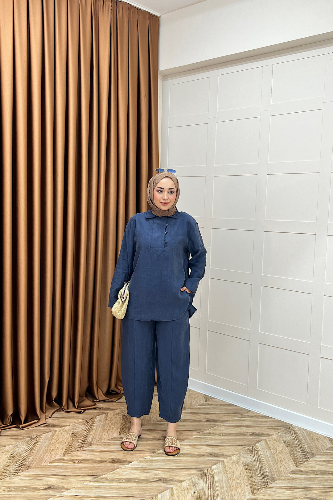 Hazel İkili Takım Lacivert 73091-LACIVERT