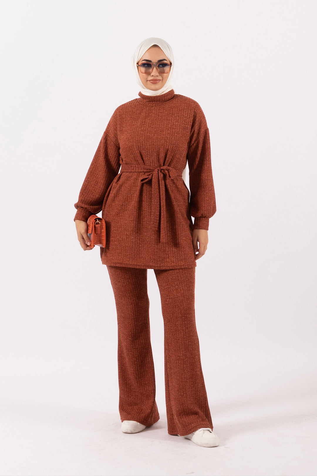 Talia İkili Takım Kiremit 24K6181-KIREMIT