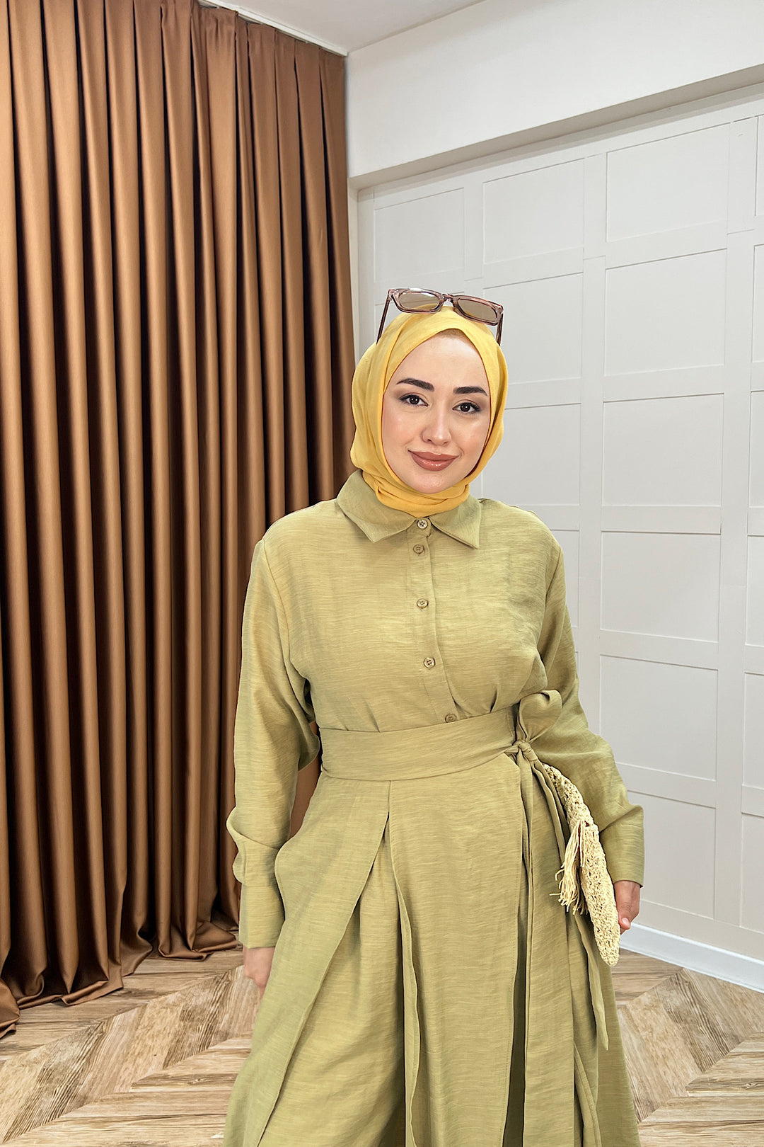 Laura İkili Takım Yeşil 8058-YESIL