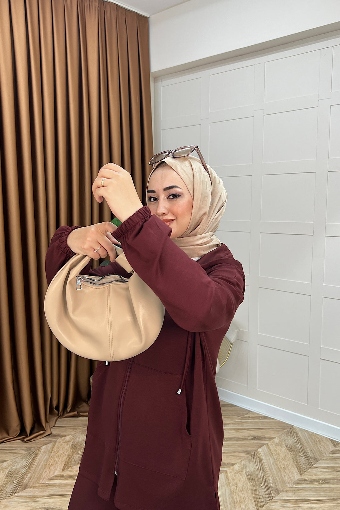 Sarya İkili Takım Bordo 3134-BORDO