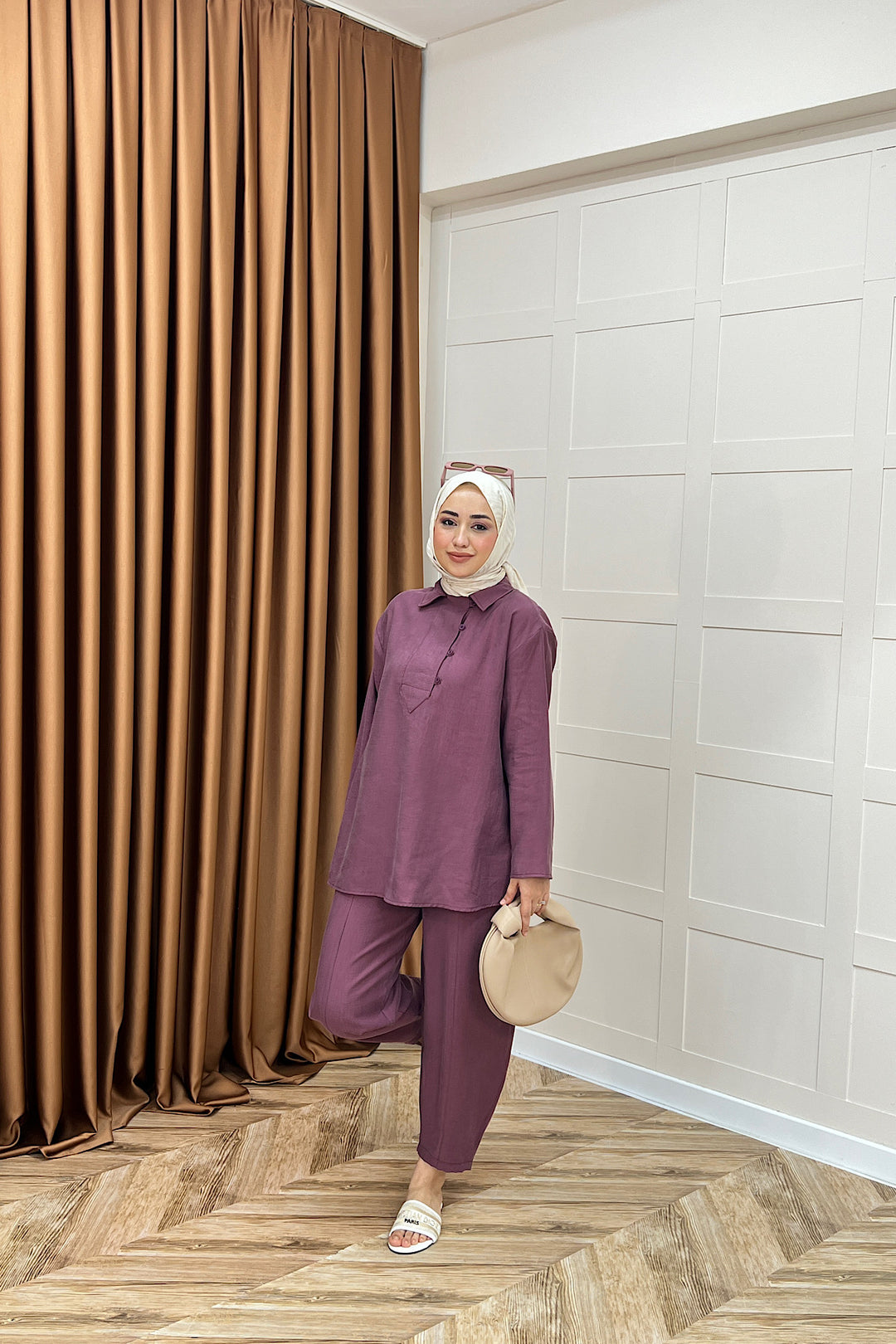 Hazel İkili Takım Gül Kurusu 73091-GULKURUSU