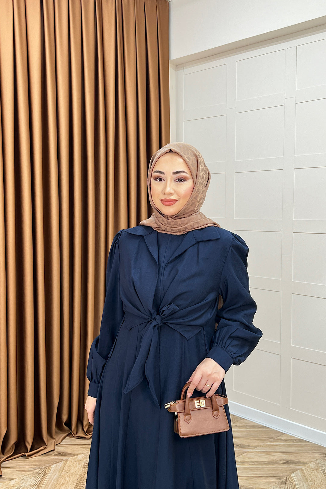 Liana İkili Elbise Lacivert 2352-LACIVERT