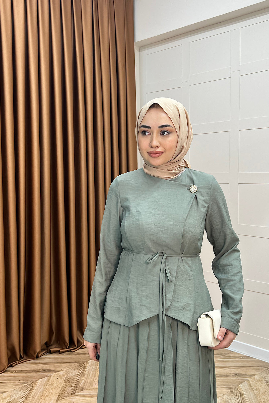 Mitra İkili Etek Takım Yeşil 5021-YESIL