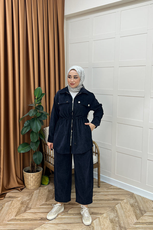 Monaco İkili Takım Lacivert 74087-LACIVERT