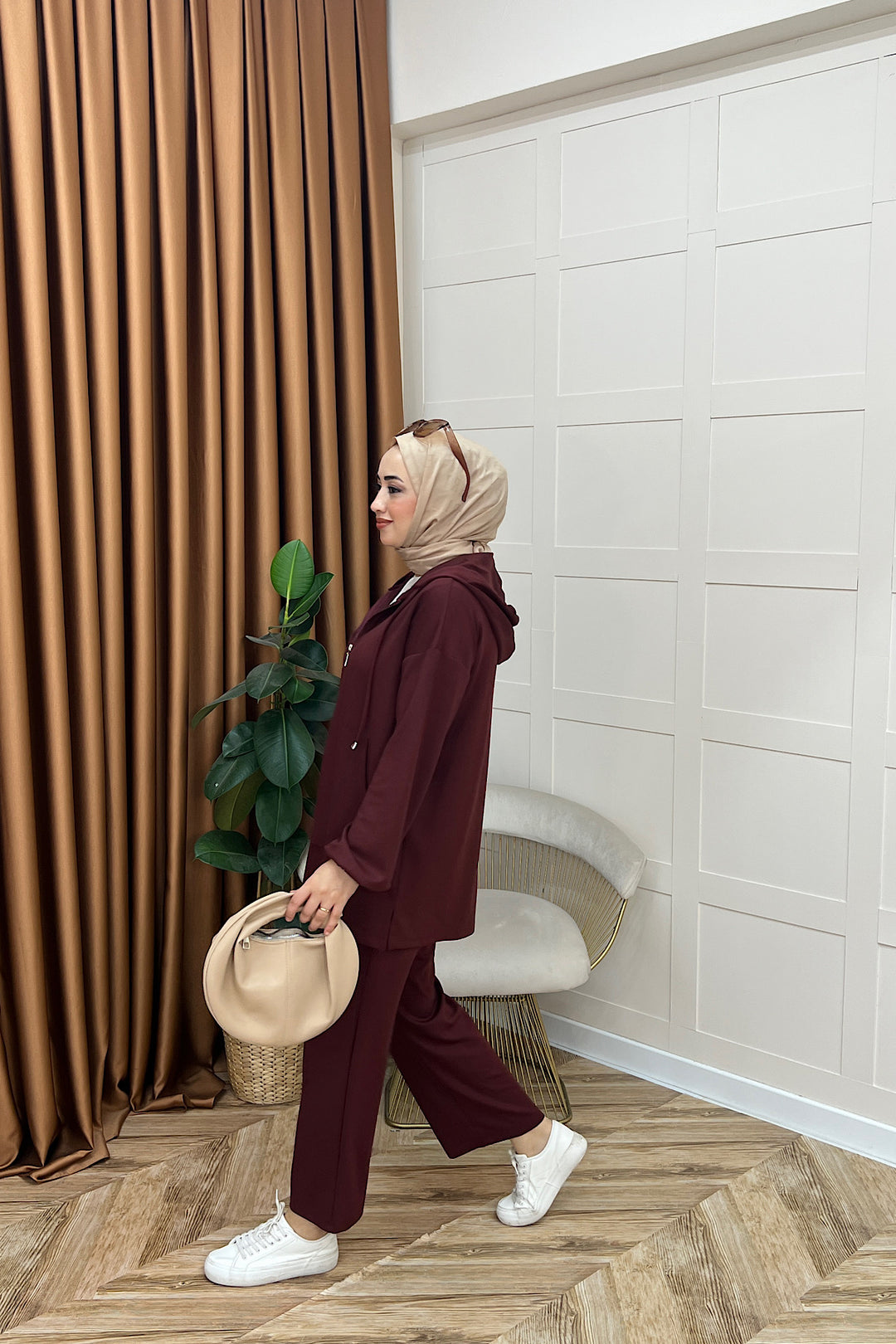 Sarya İkili Takım Bordo 3134-BORDO