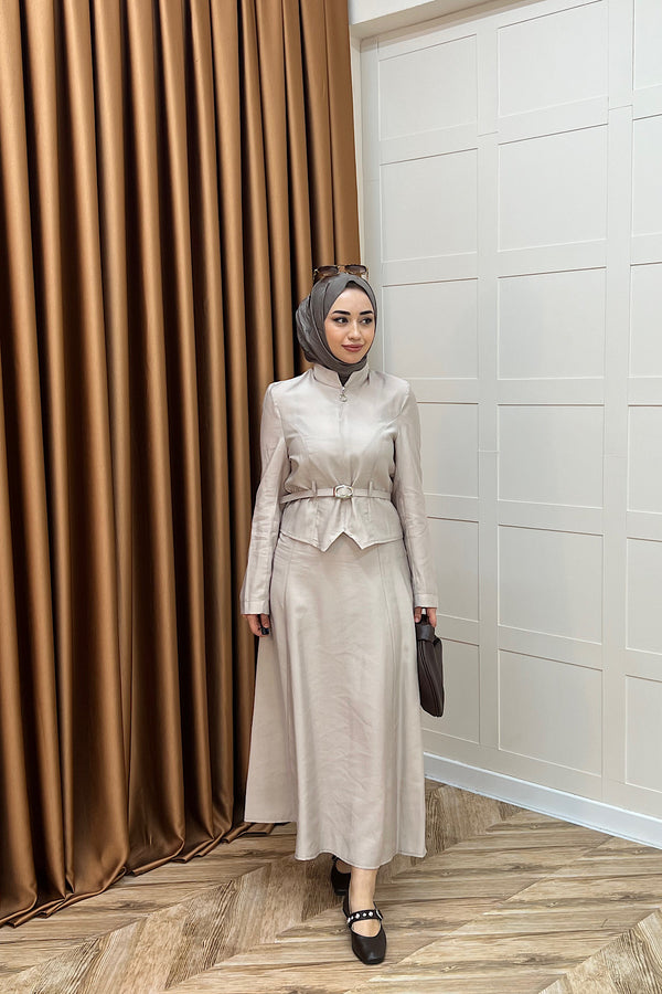 Mira Kemerli Etek Takım Taş 03183-TAS