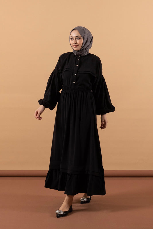 Luna Etekli Takım Siyah 2101-SIYAH
