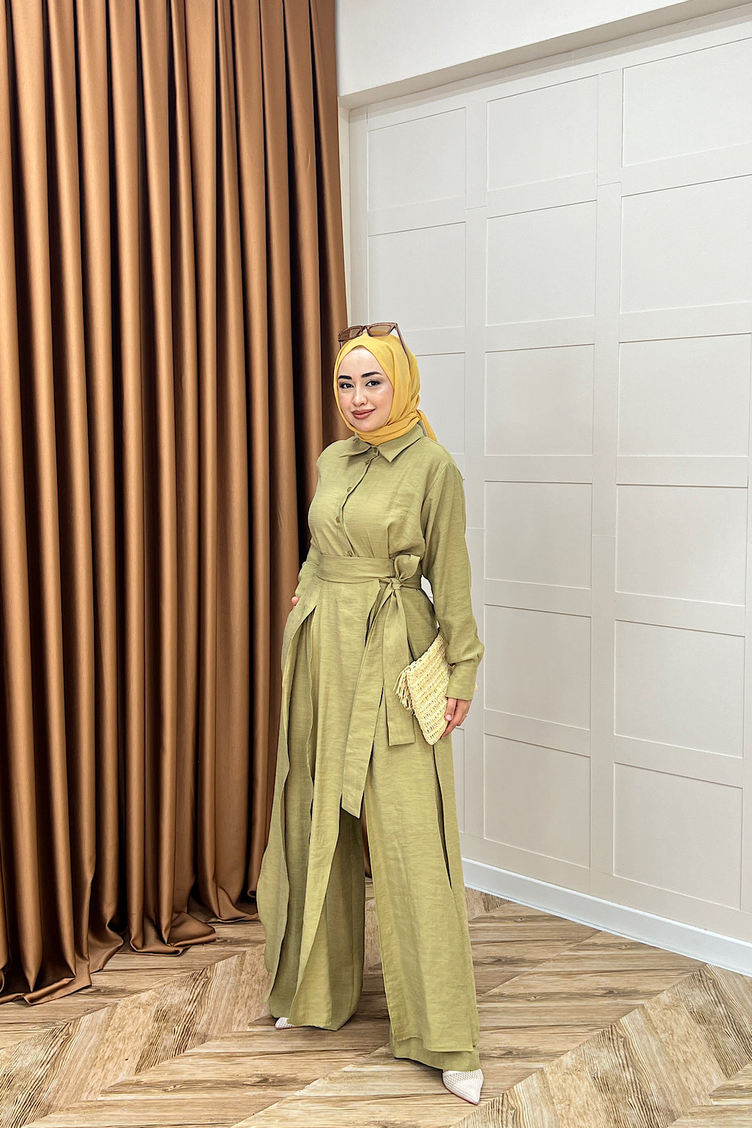 Laura İkili Takım Yeşil 8058-YESIL
