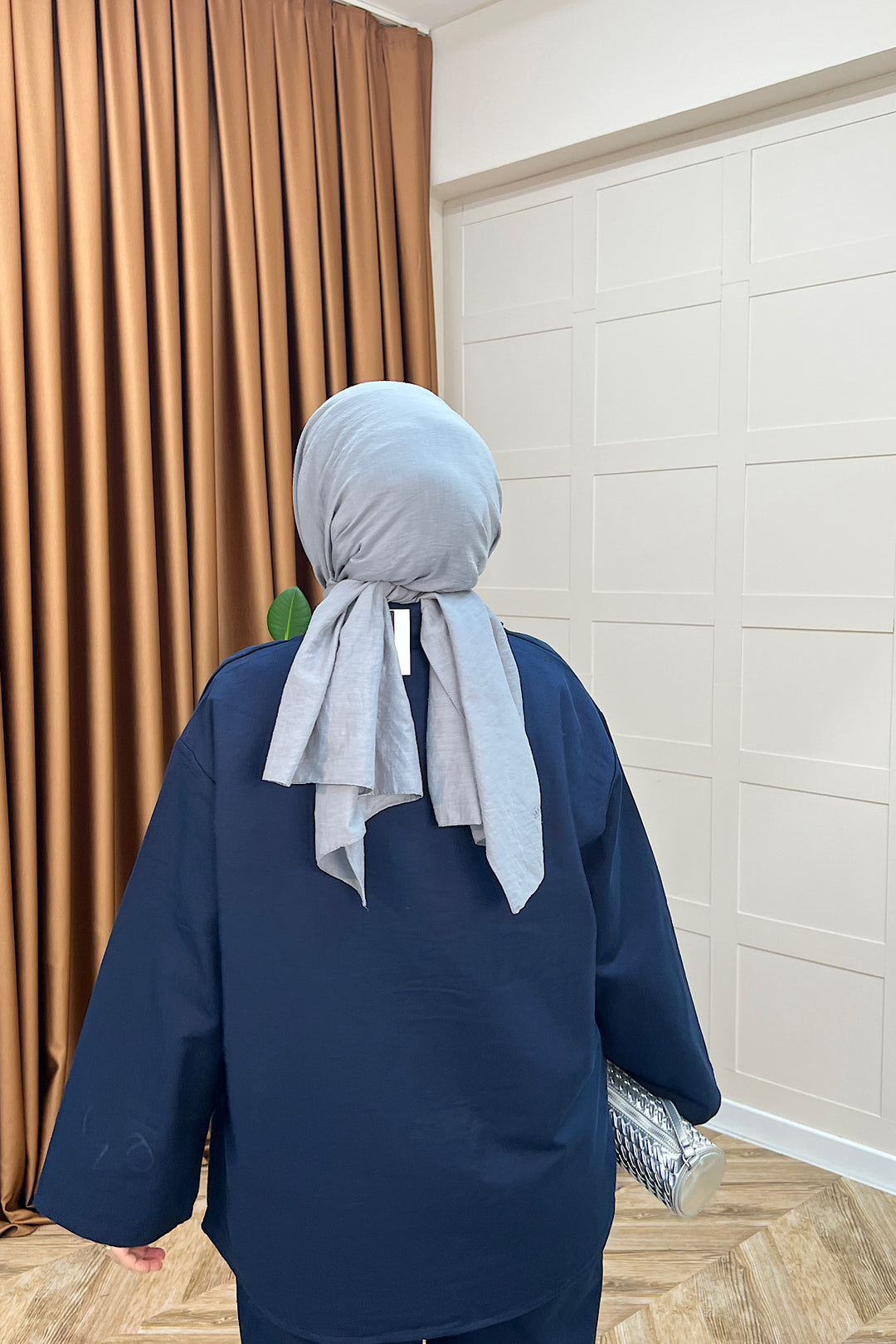 Nilda Aksesuar Düğmeli Takım Lacivert 62812-LACIVERT