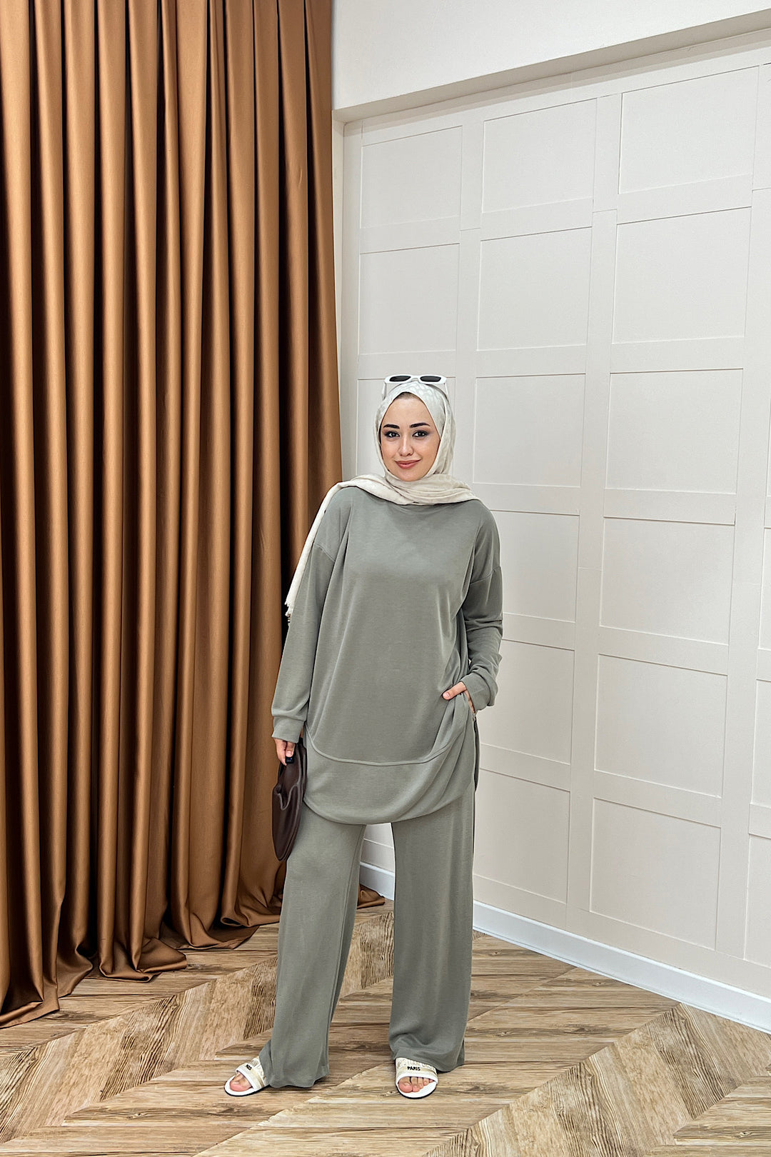 Minel İkili Takım Yeşil 3044-YESIL