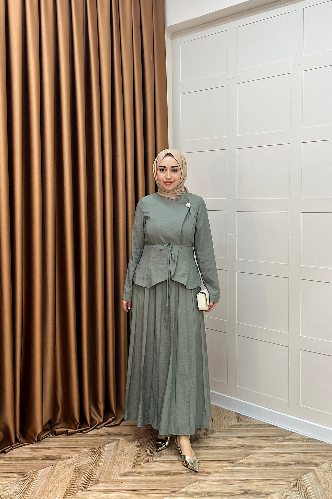 Mitra İkili Etek Takım Yeşil 5021-YESIL
