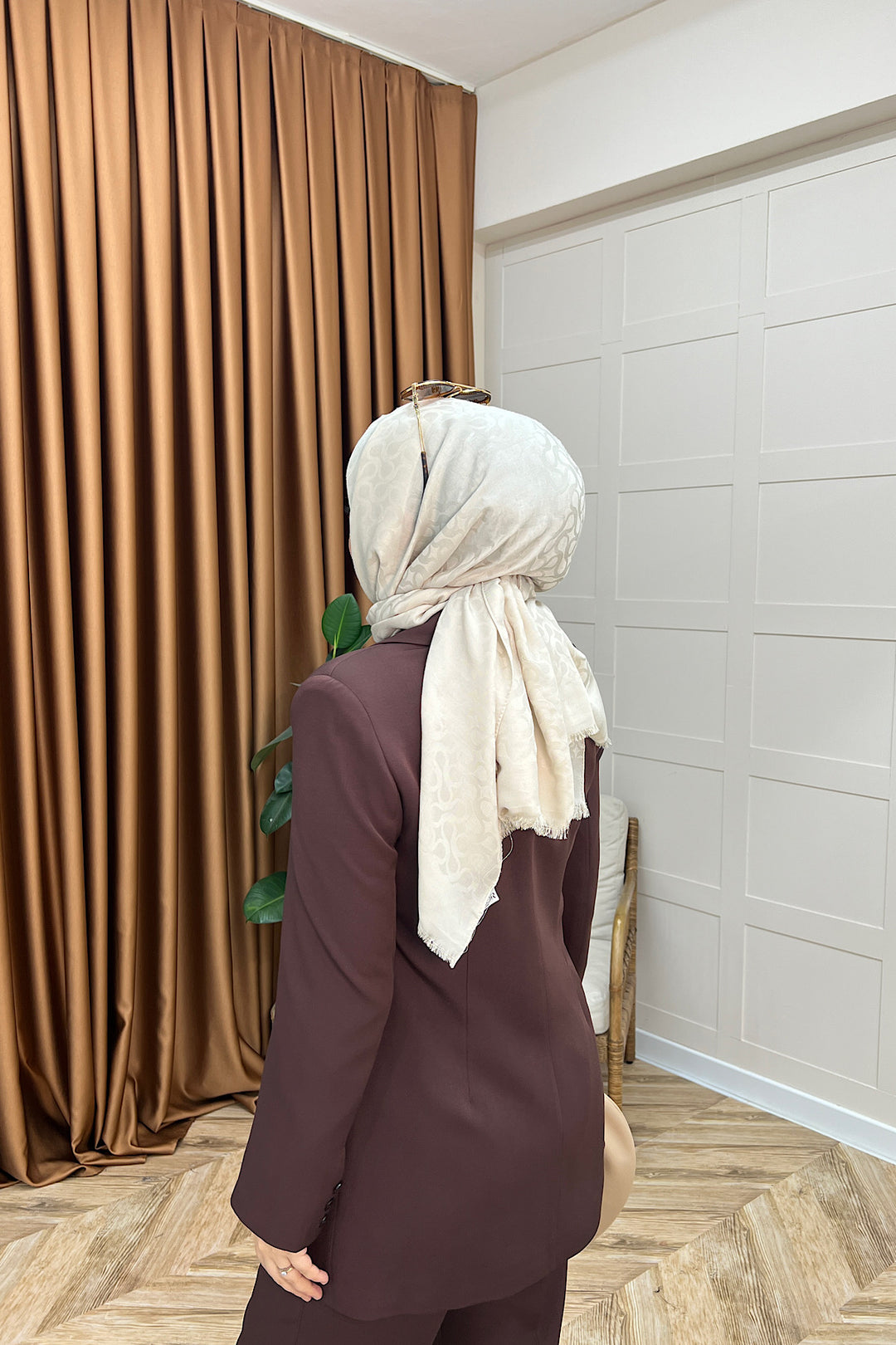 Dört Düğme Ceket Takım Kahverengi 6152-KAHVERENGI