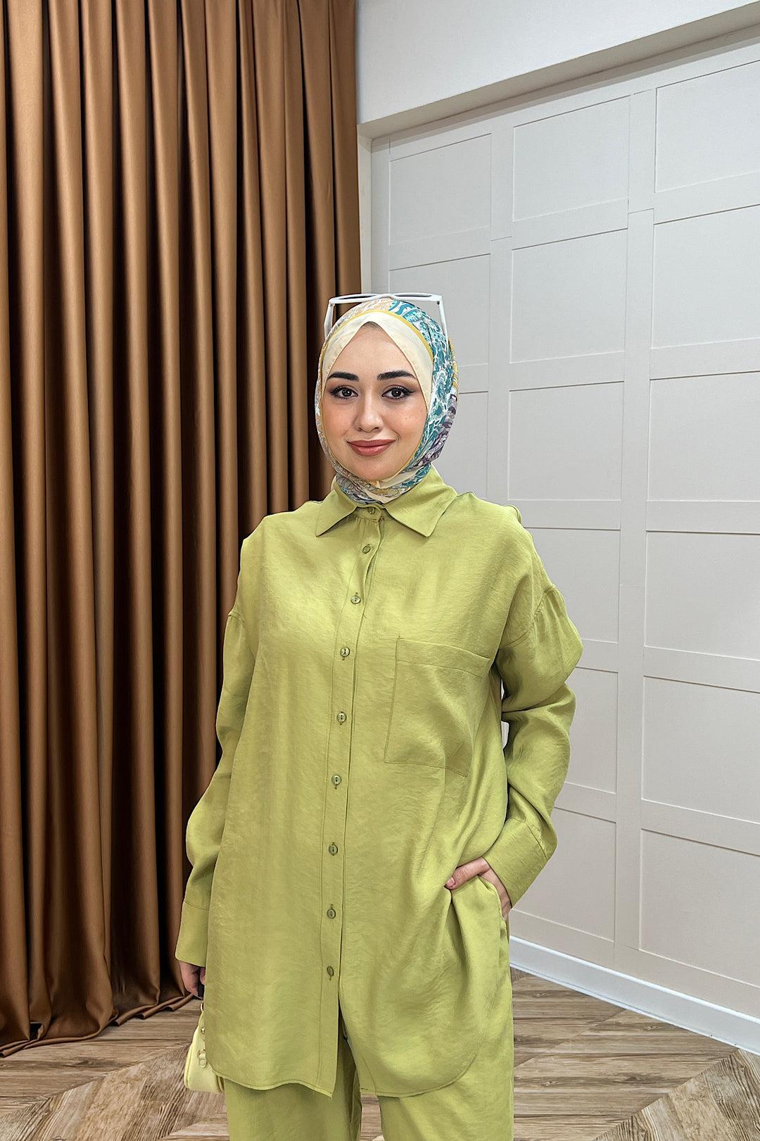 Nora İkili Takım Yeşil 8505-YESIL