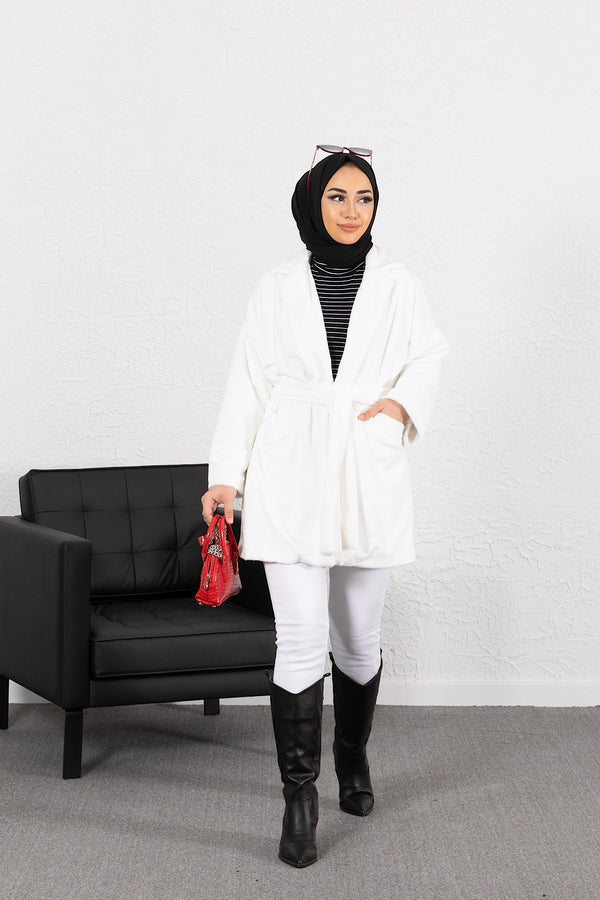 Peluş Kaban Ekru 5477-EKRU