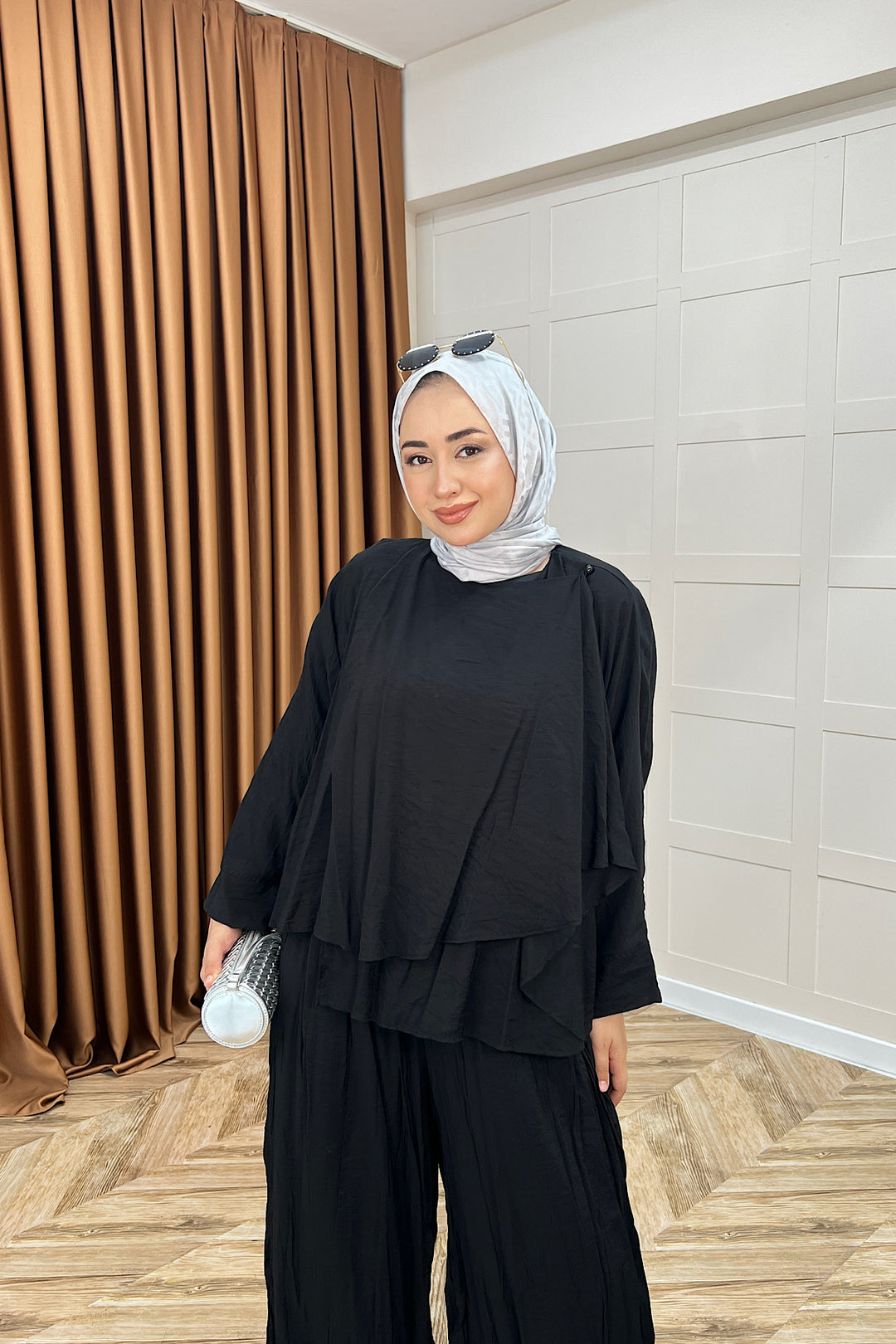 Elsa İkili Takım Siyah 8050-SIYAH