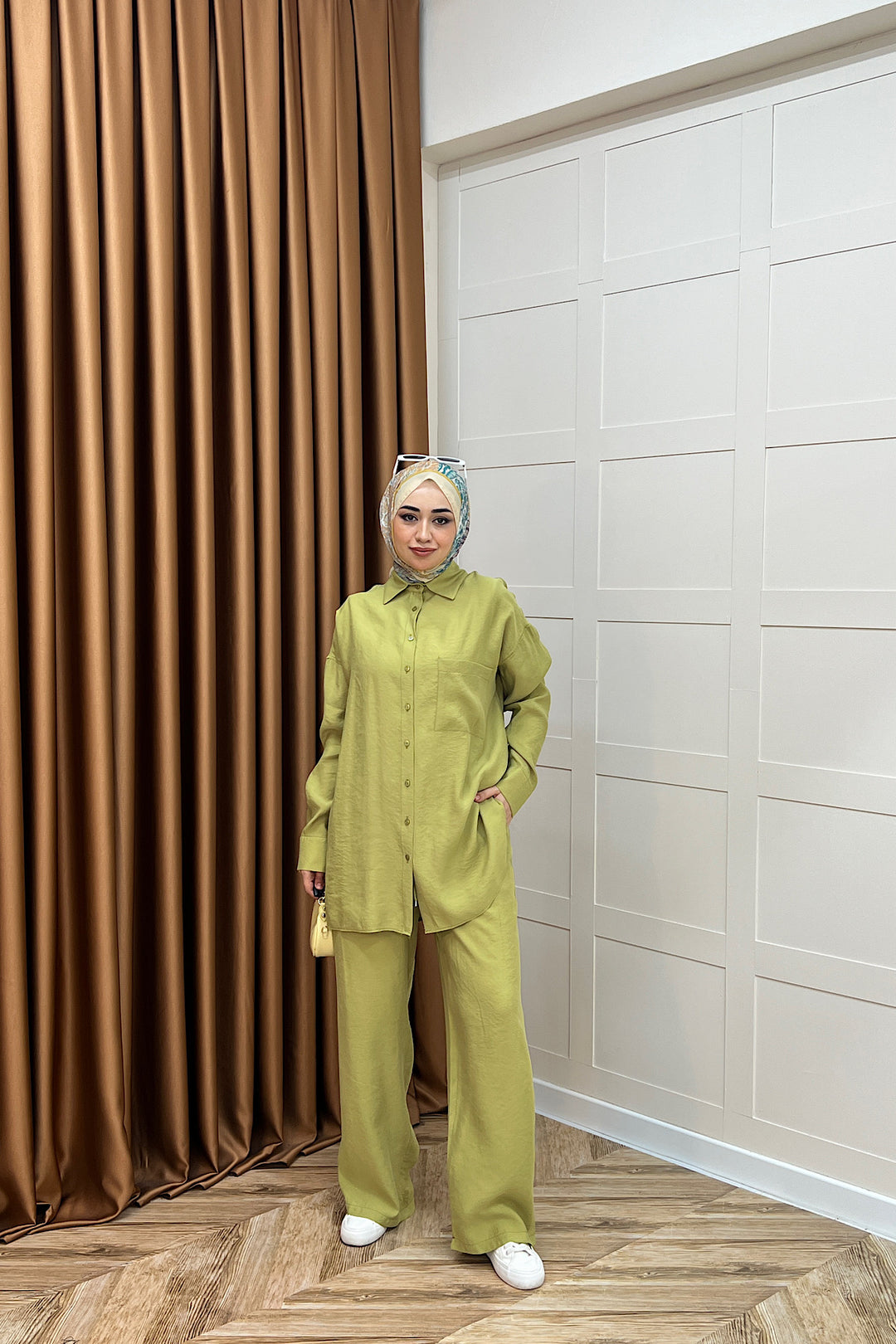 Nora İkili Takım Yeşil 8505-YESIL
