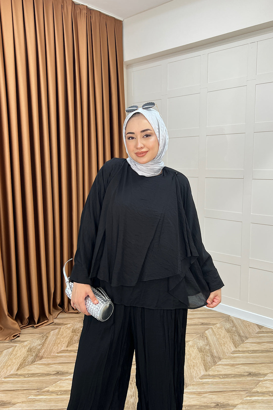 Elsa İkili Takım Siyah 8050-SIYAH