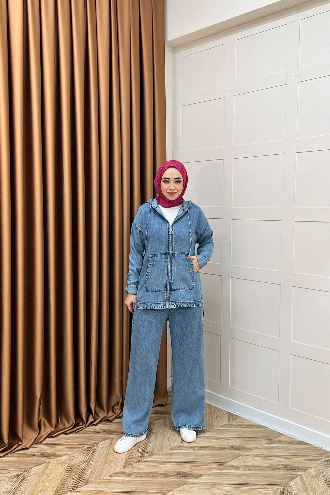 Adella İkili Takım Mavi 7433-MAVI