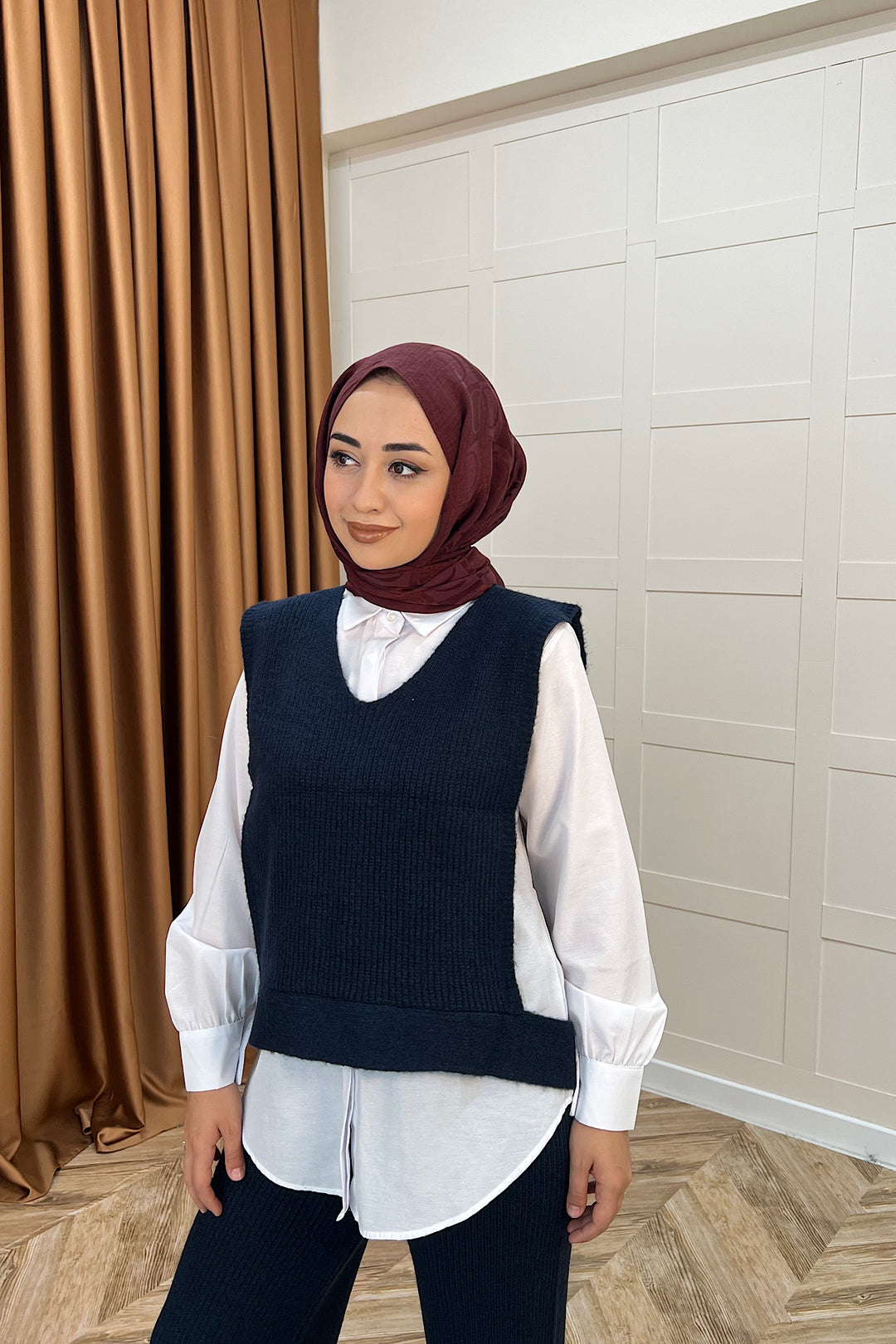 Venüs Üçlü Triko Takım Lacivert 25450-LACIVERT
