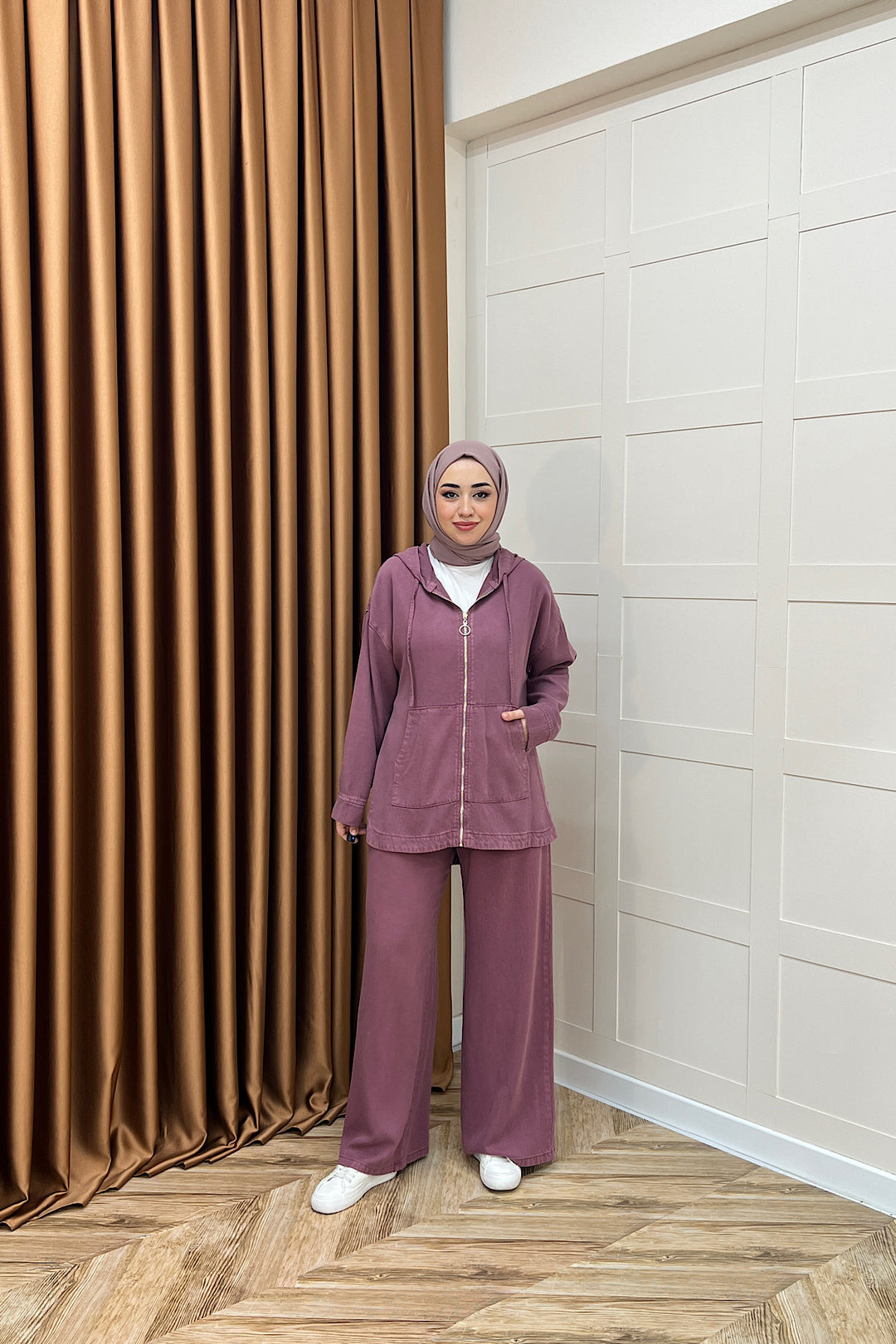 Adella İkili Takım Gül Kurusu 7433-GULKURUSU