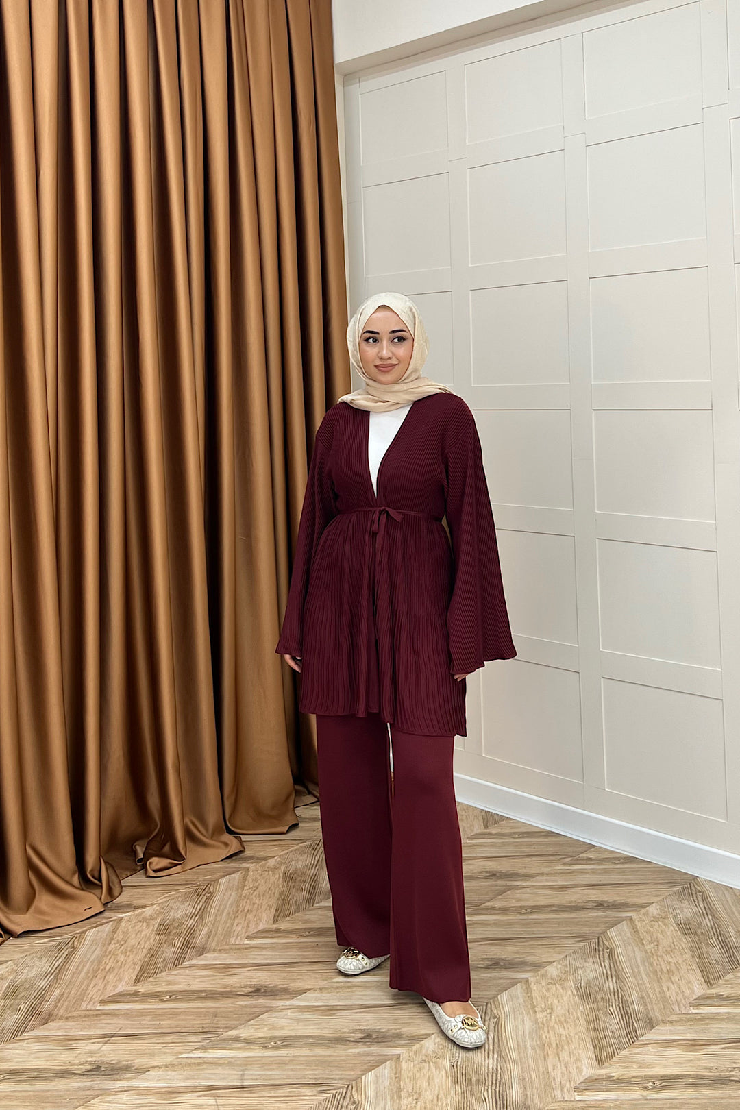 Patara Merserize Triko Takım Bordo 25400-BORDO