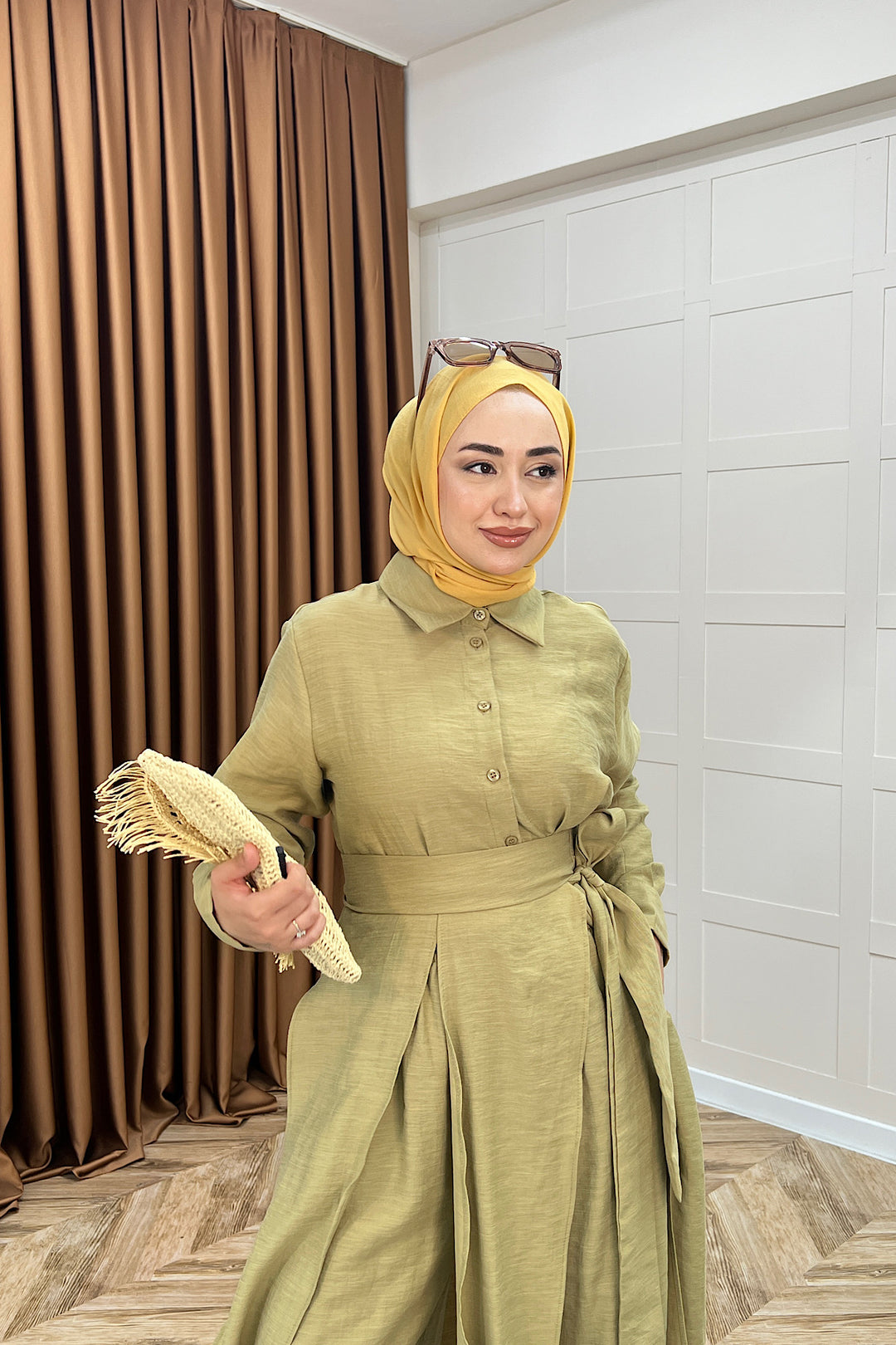 Laura İkili Takım Yeşil 8058-YESIL