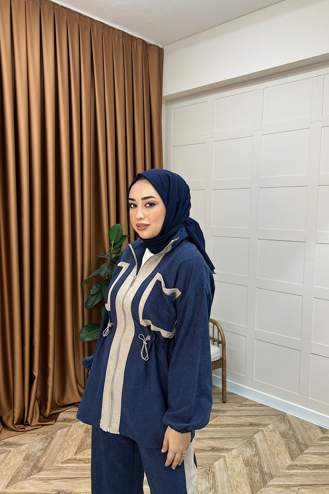 Sienna İkili Takım Lacivert 75017-LACIVERT