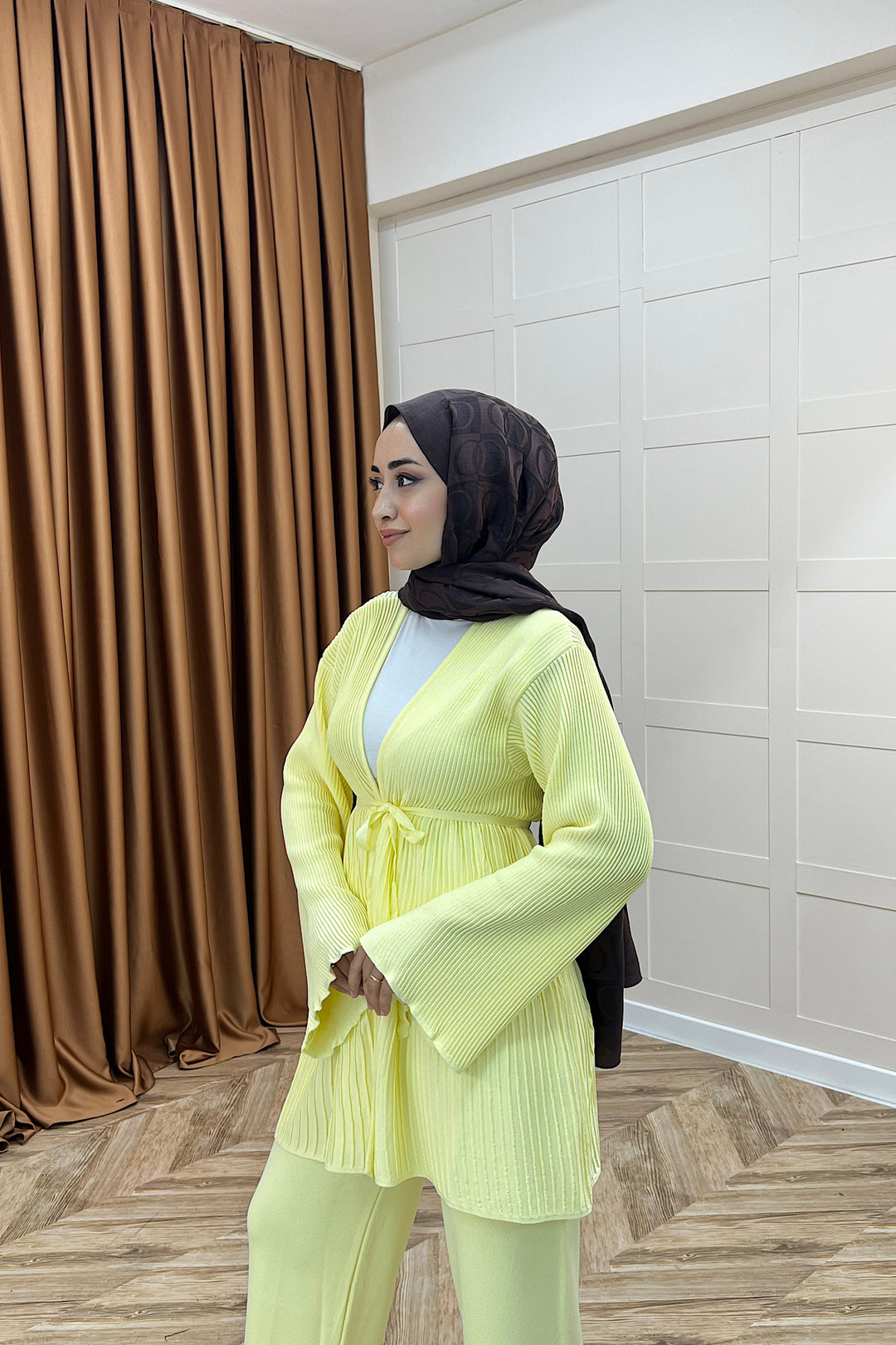 Patara Merserize Triko Takım Sarı 25400-SARI