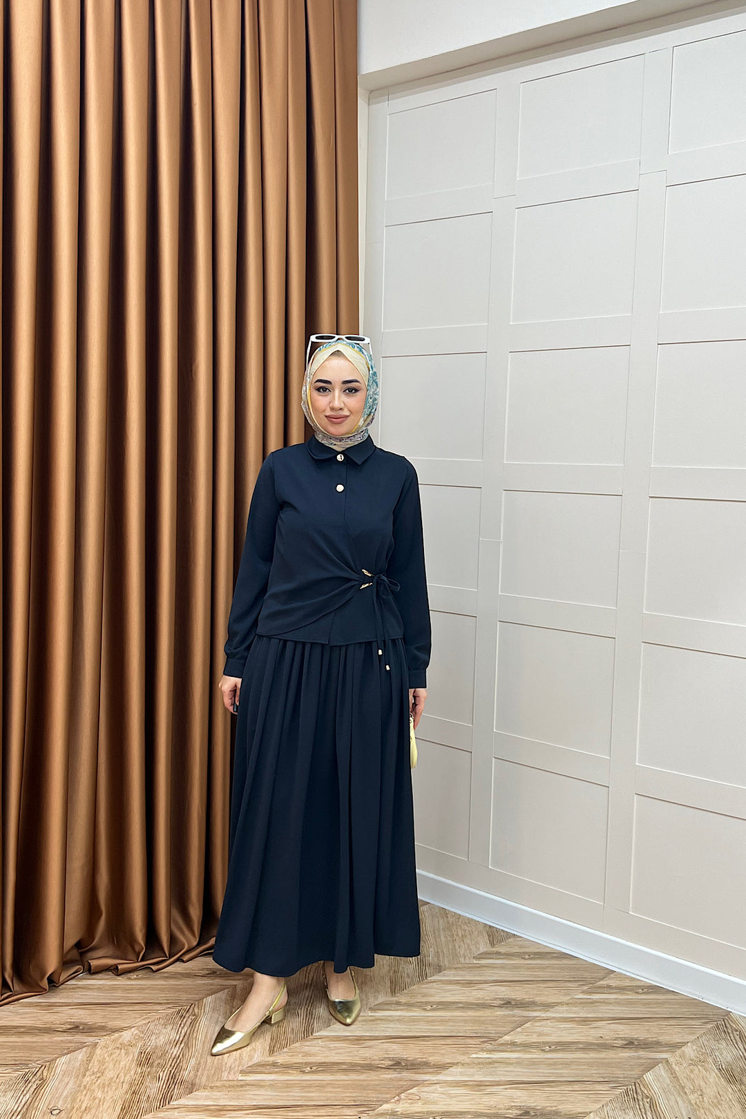 Verona Etek Takım Lacivert 3080-LACIVERT