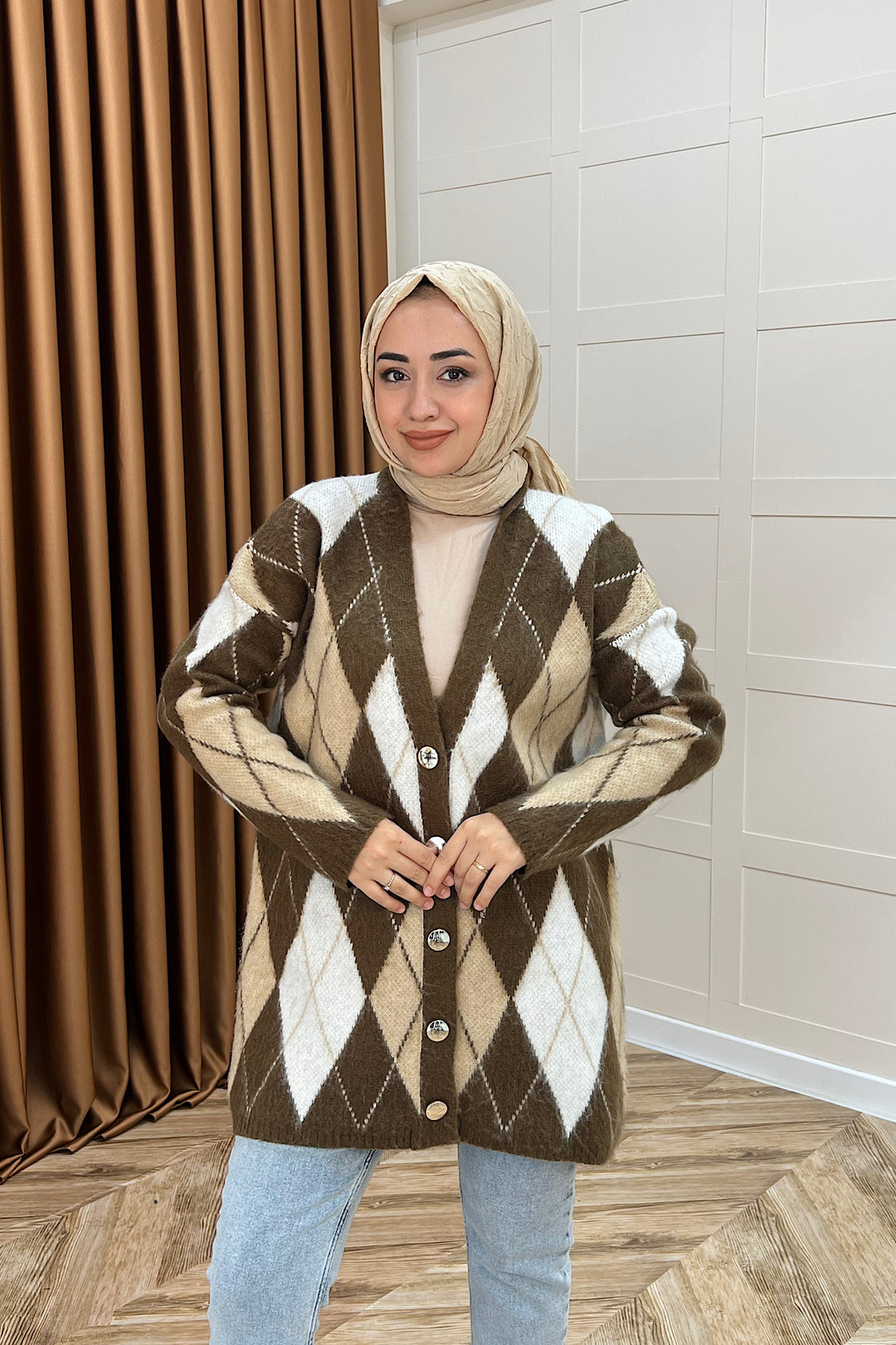 Everest Hırka Kahverengi 25580-KAHVERENGI