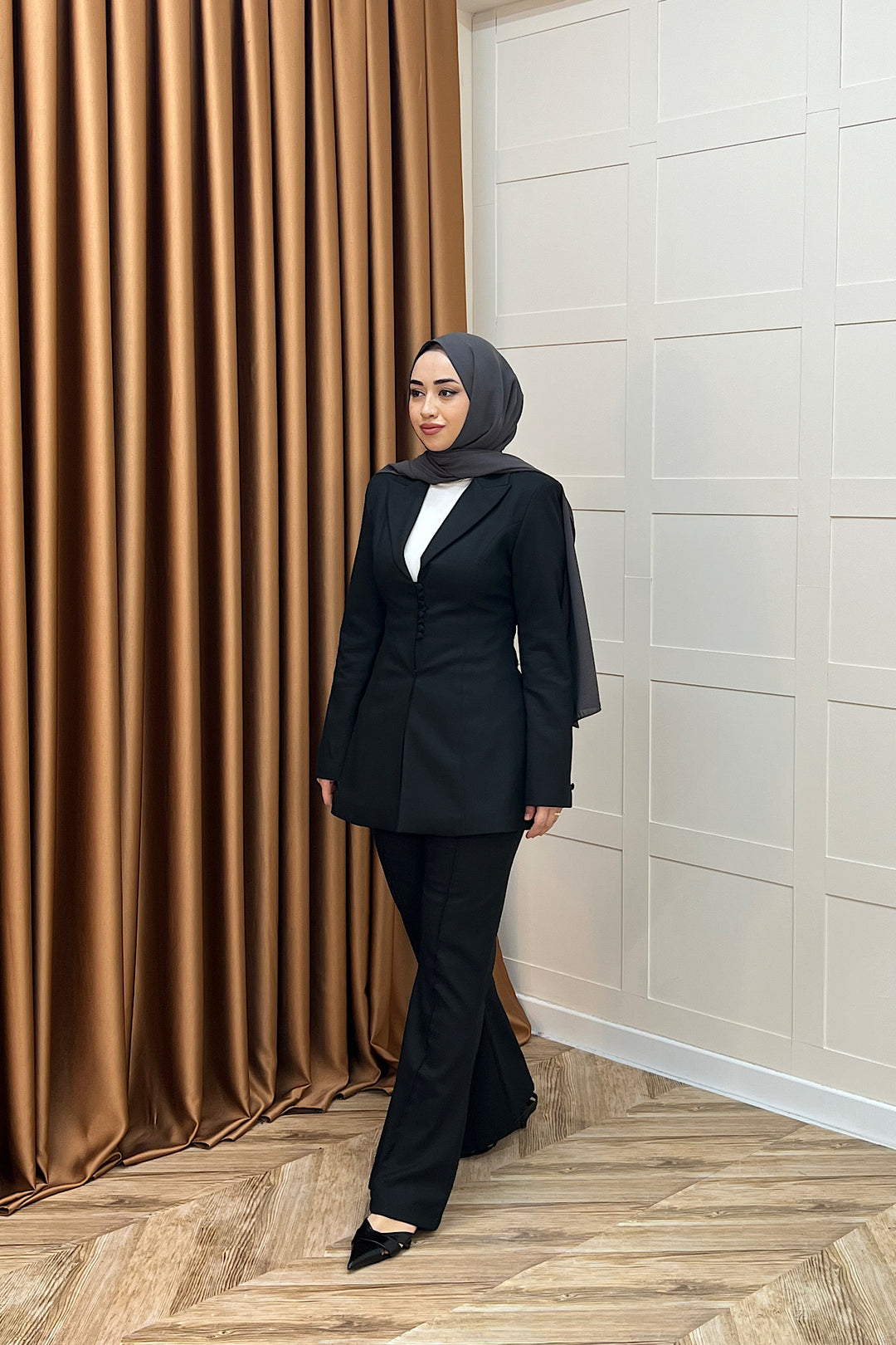 Berlin İkili Ceket Takım Siyah 26042-SIYAH