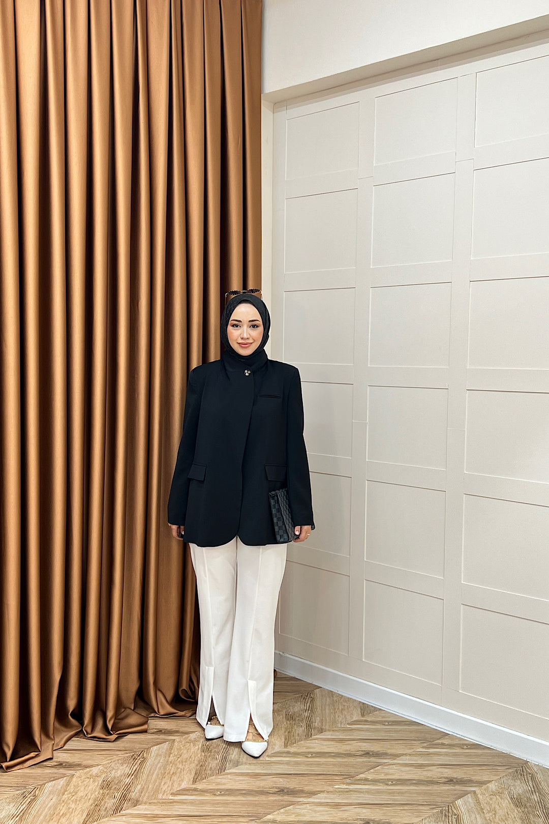Sara Blazer Ceket Siyah 70147-SIYAH