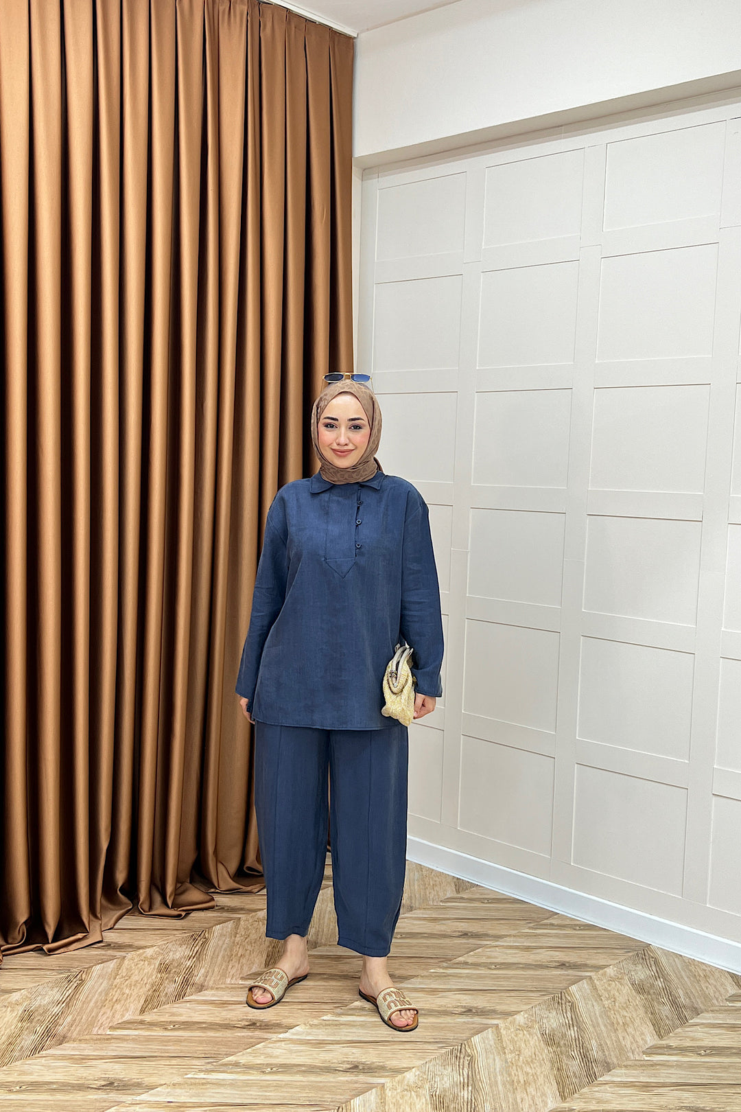Hazel İkili Takım Lacivert 73091-LACIVERT