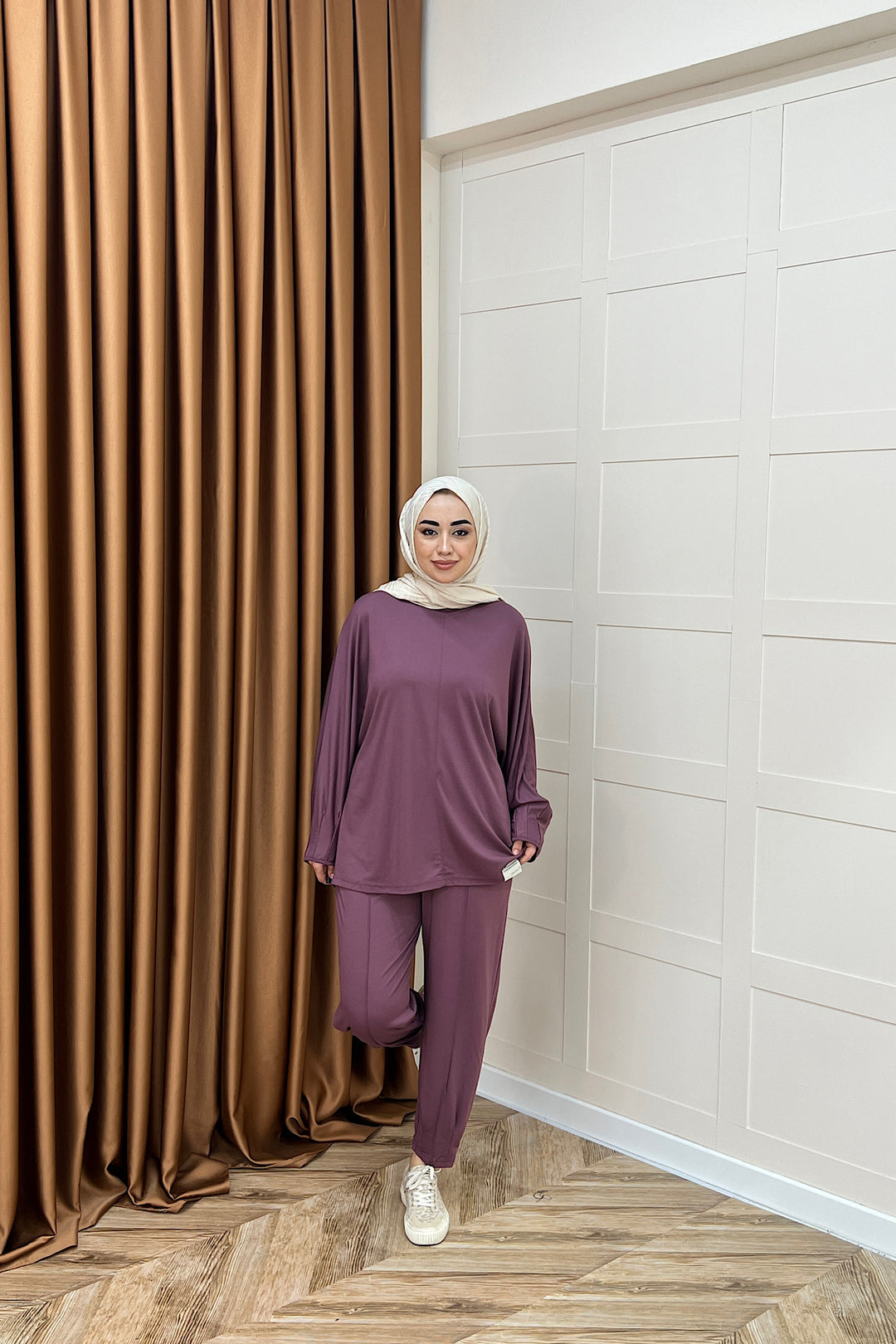 Ela İkili Takım Mürdüm 6246-MURDUM