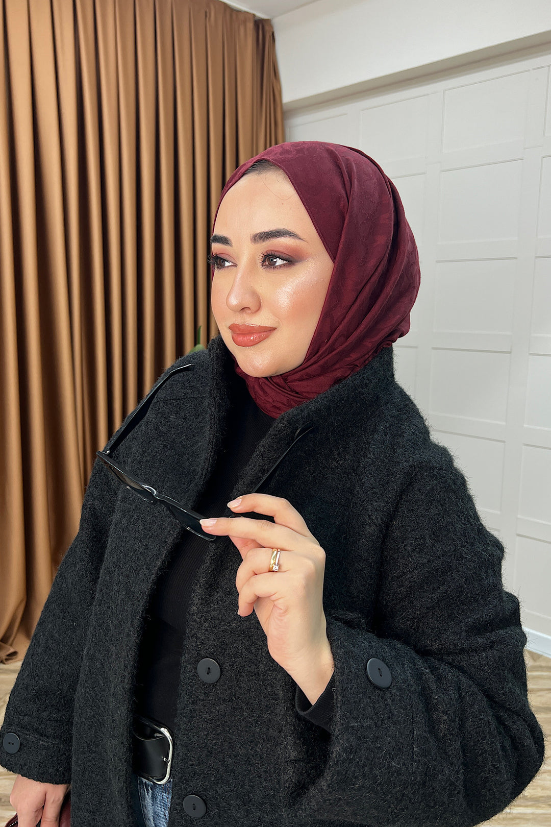 Parla Kuşaklı Kaban Siyah 5536-SIYAH