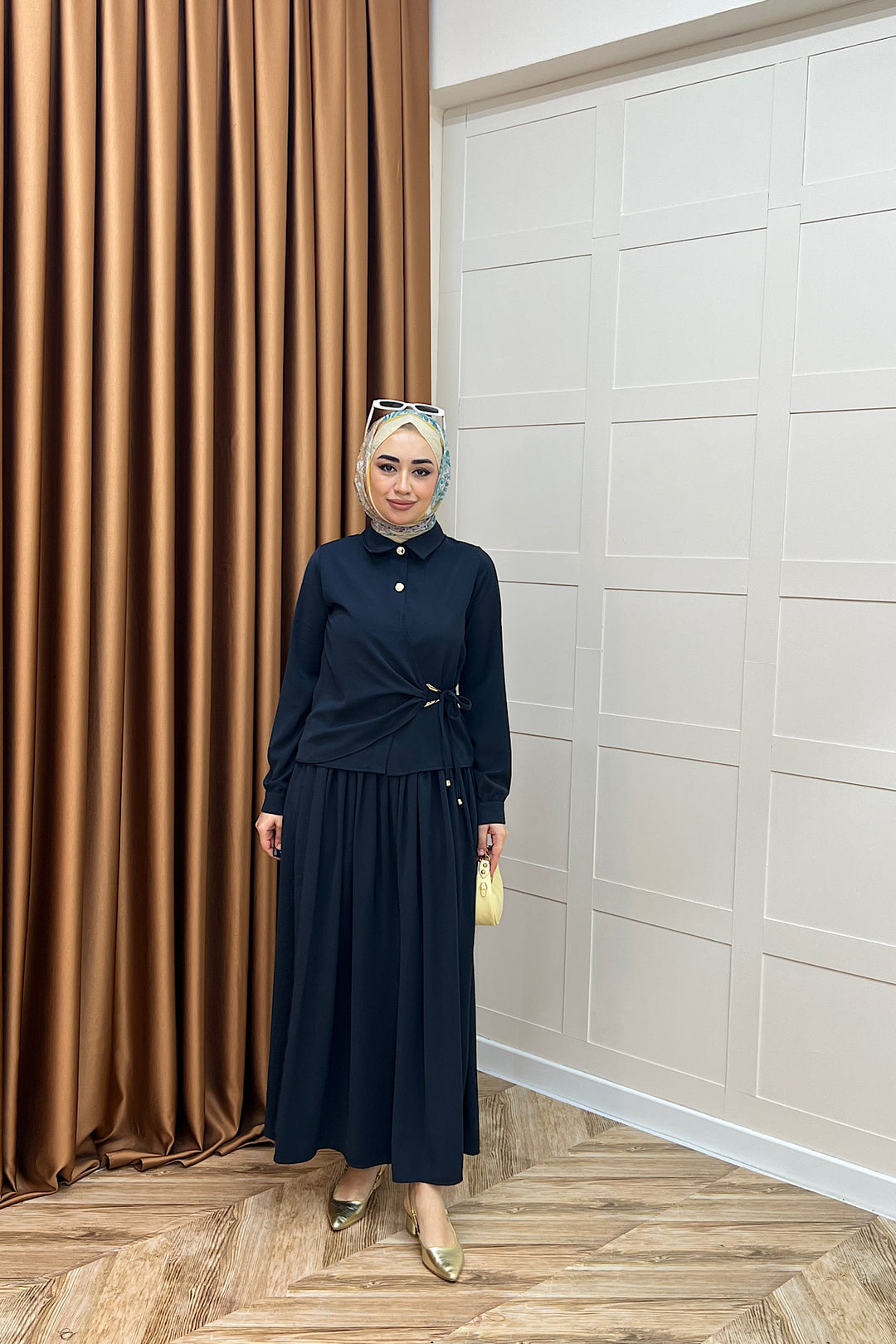 Verona Etek Takım Lacivert 3080-LACIVERT