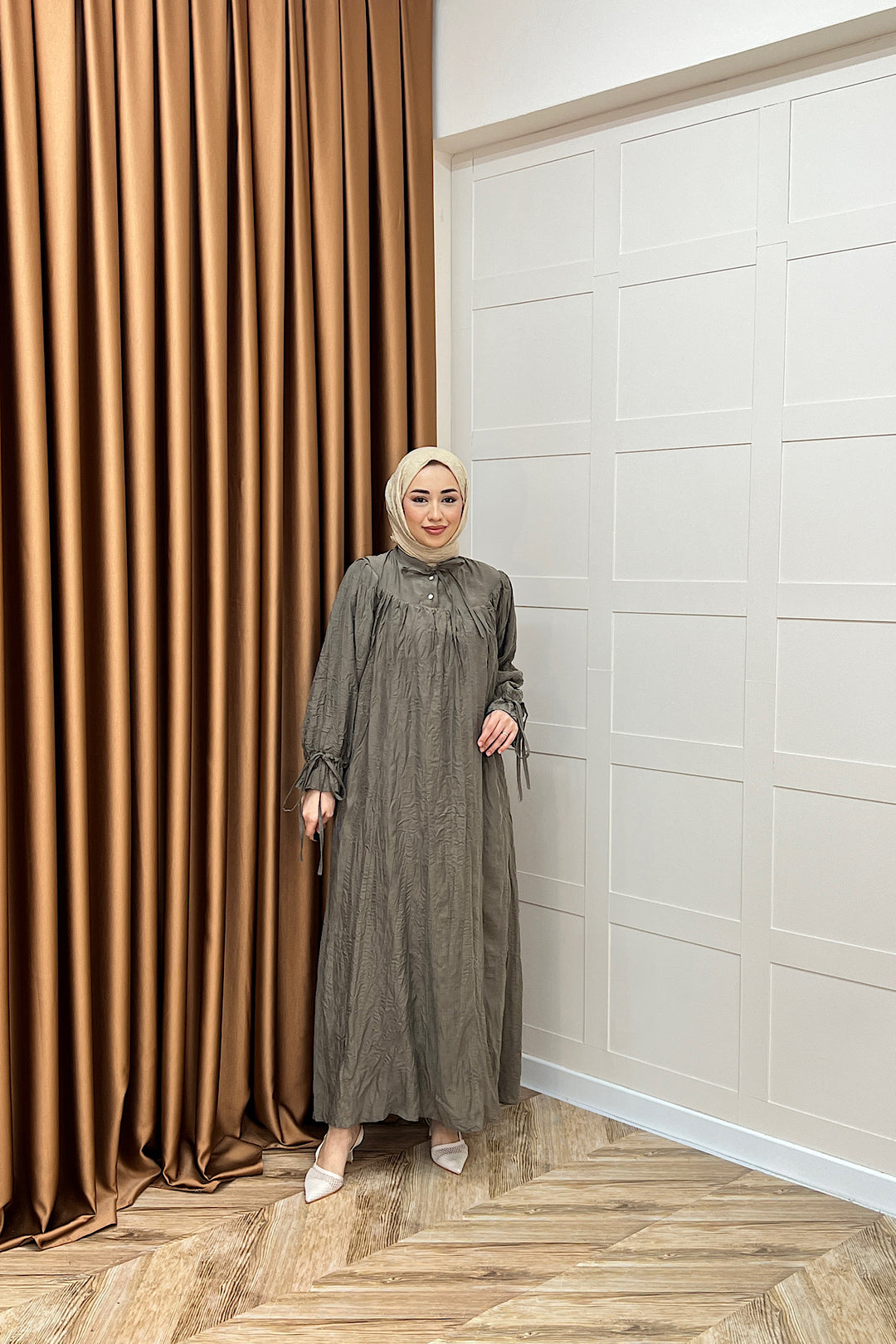 Siena Elbise Yeşil 2725-YESIL