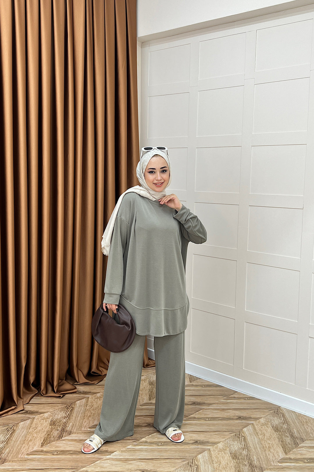 Minel İkili Takım Yeşil 3044-YESIL