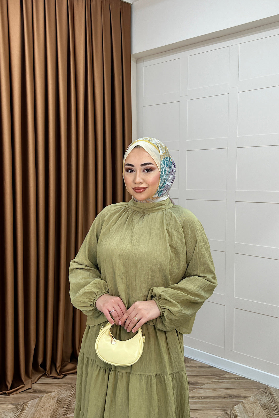 Leona Etek Takım Yeşil 3384-YESIL