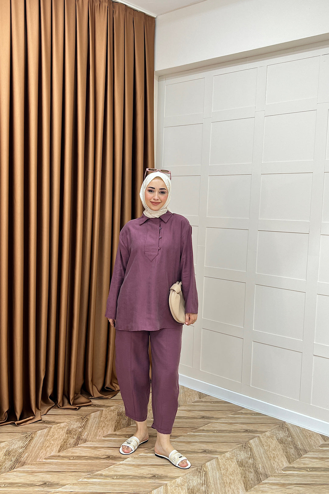 Hazel İkili Takım Gül Kurusu 73091-GULKURUSU