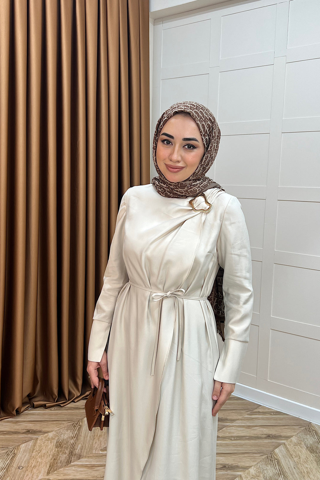Paria Toka Detay Elbise Taş 3345-TAS