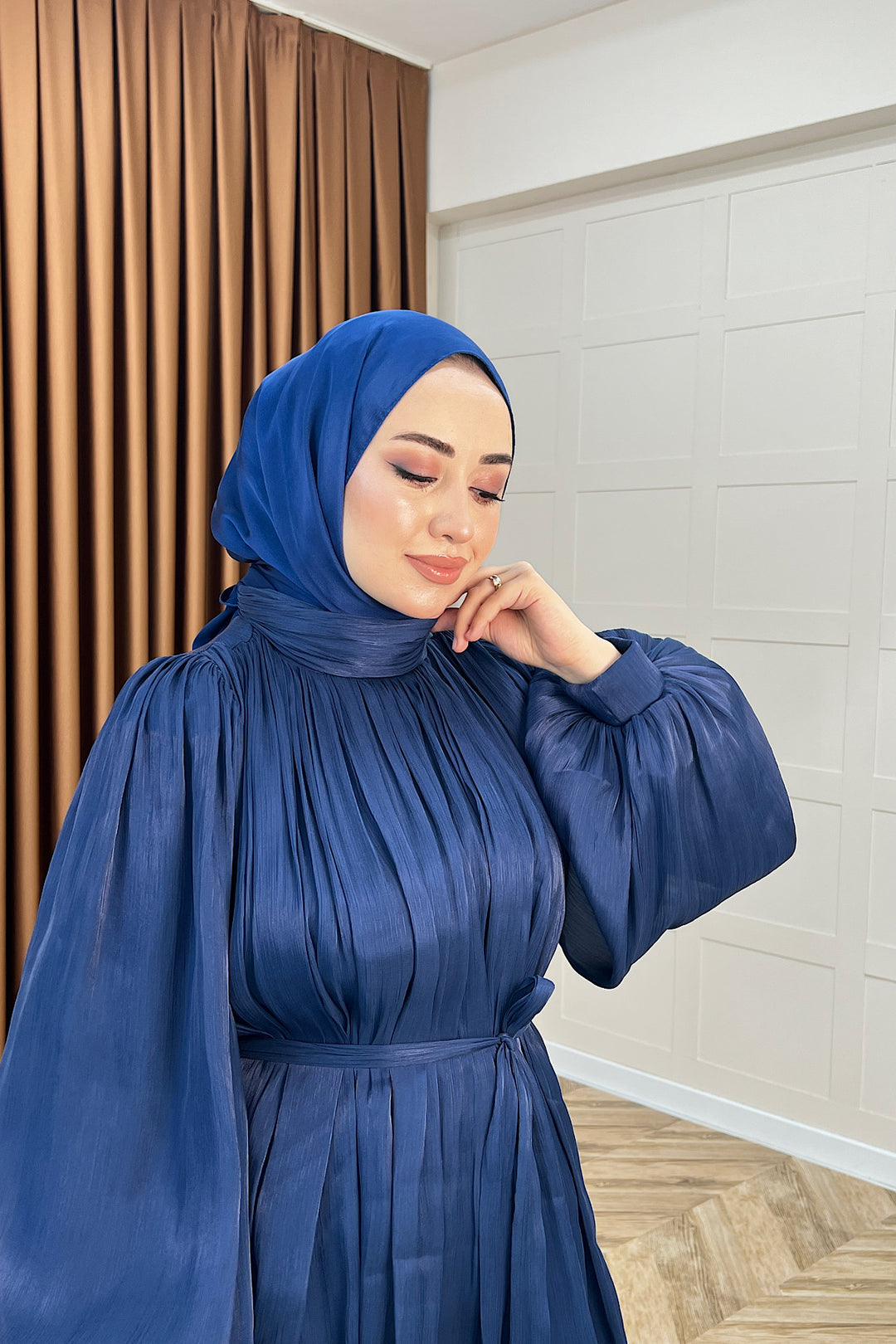Hope Balon Kol Tunik Lacivert 2306-LACIVERT
