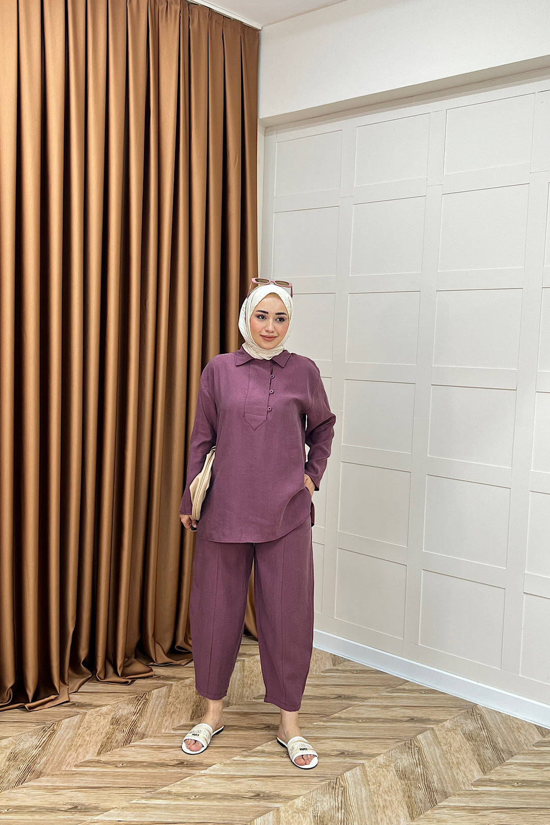 Hazel İkili Takım Gül Kurusu 73091-GULKURUSU