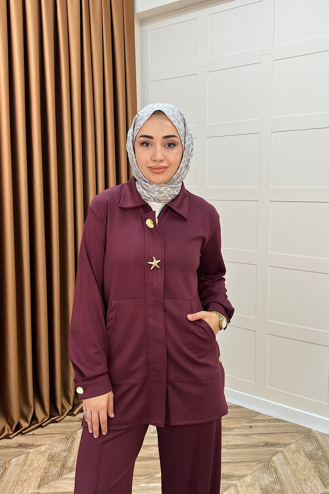 Selvi Gizli Patlı Takım Bordo 02006-BORDO