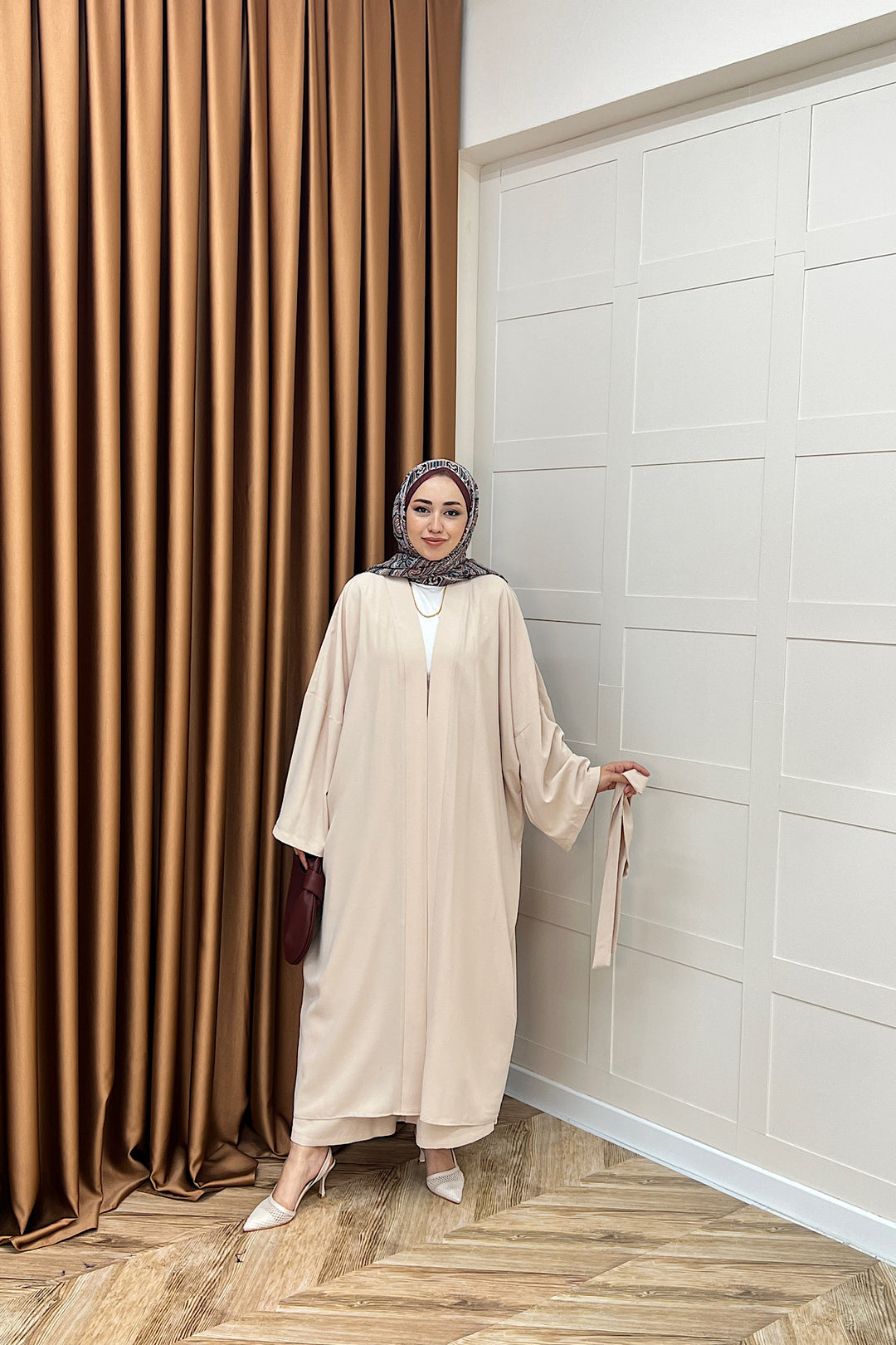 Mina İkili Kimono Takım Taş 8571-TAS