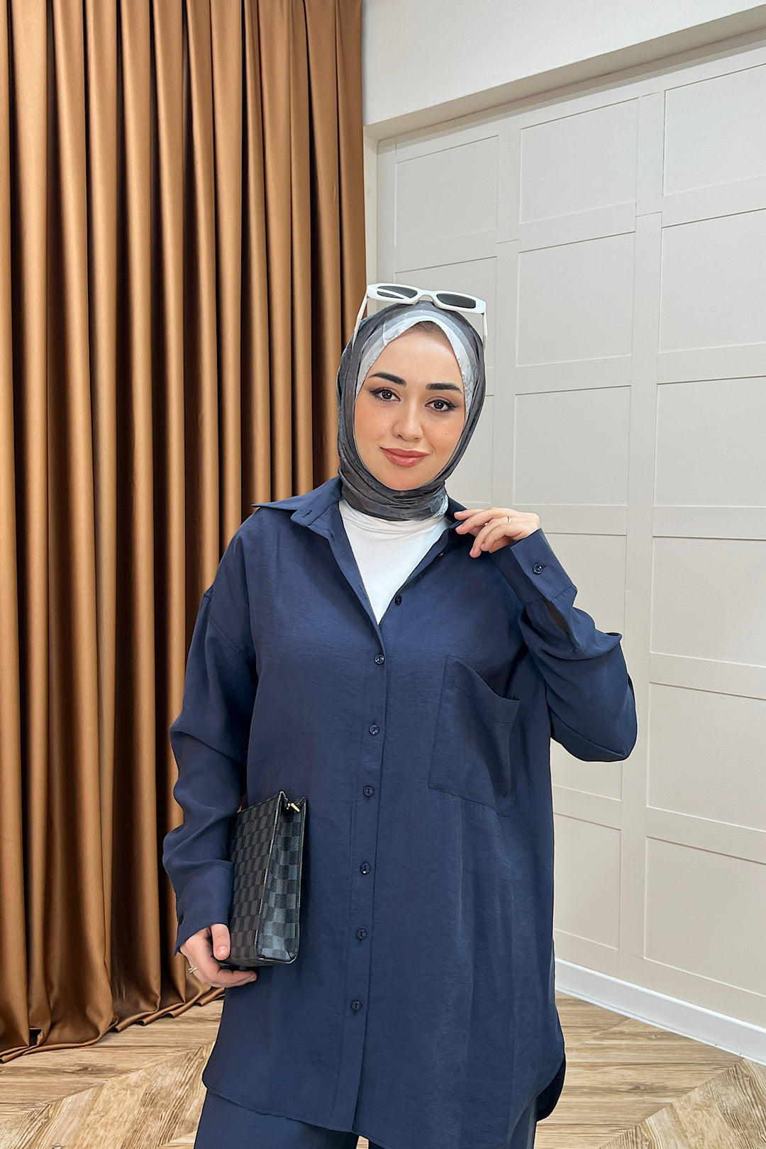 Nora İkili Takım Lacivert 8505-LACIVERT