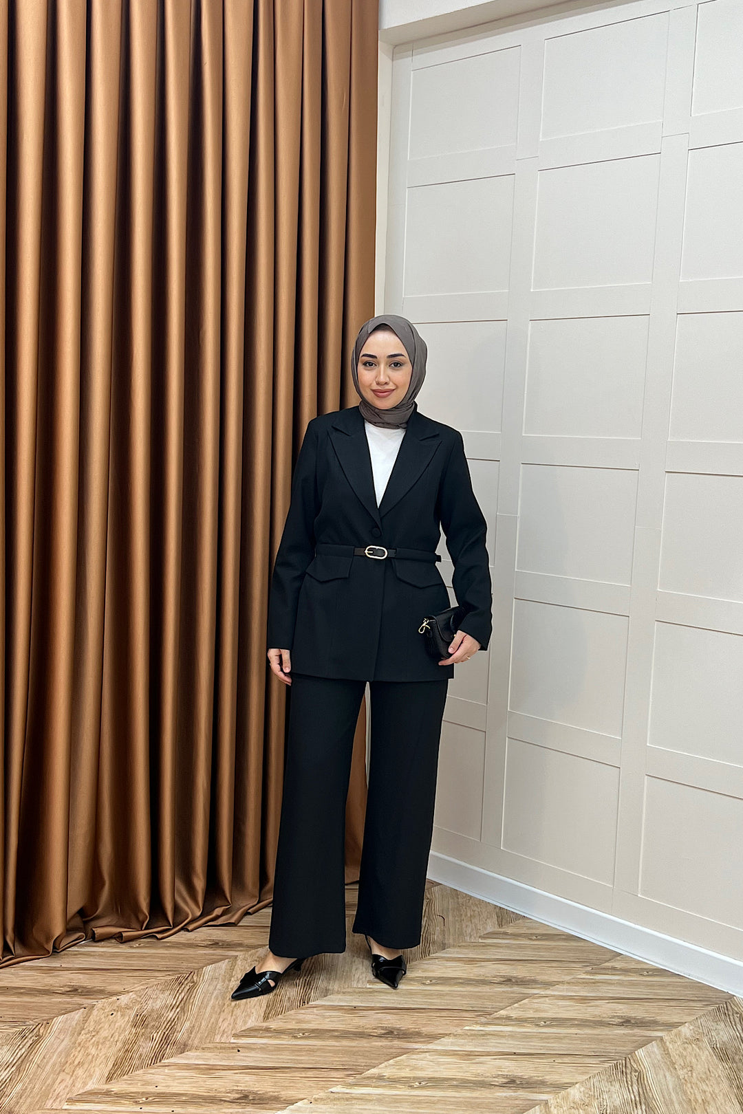 Lovel İkili Ceket Takım Siyah 2992-SIYAH