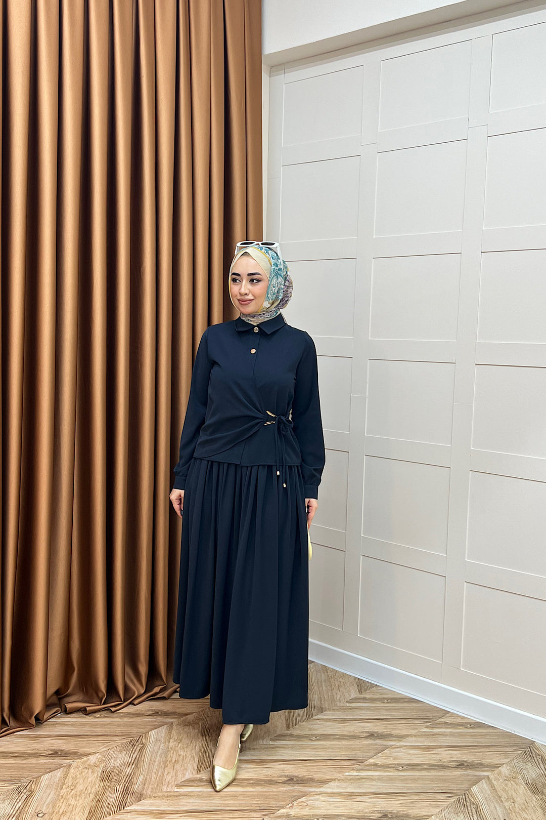 Verona Etek Takım Lacivert 3080-LACIVERT