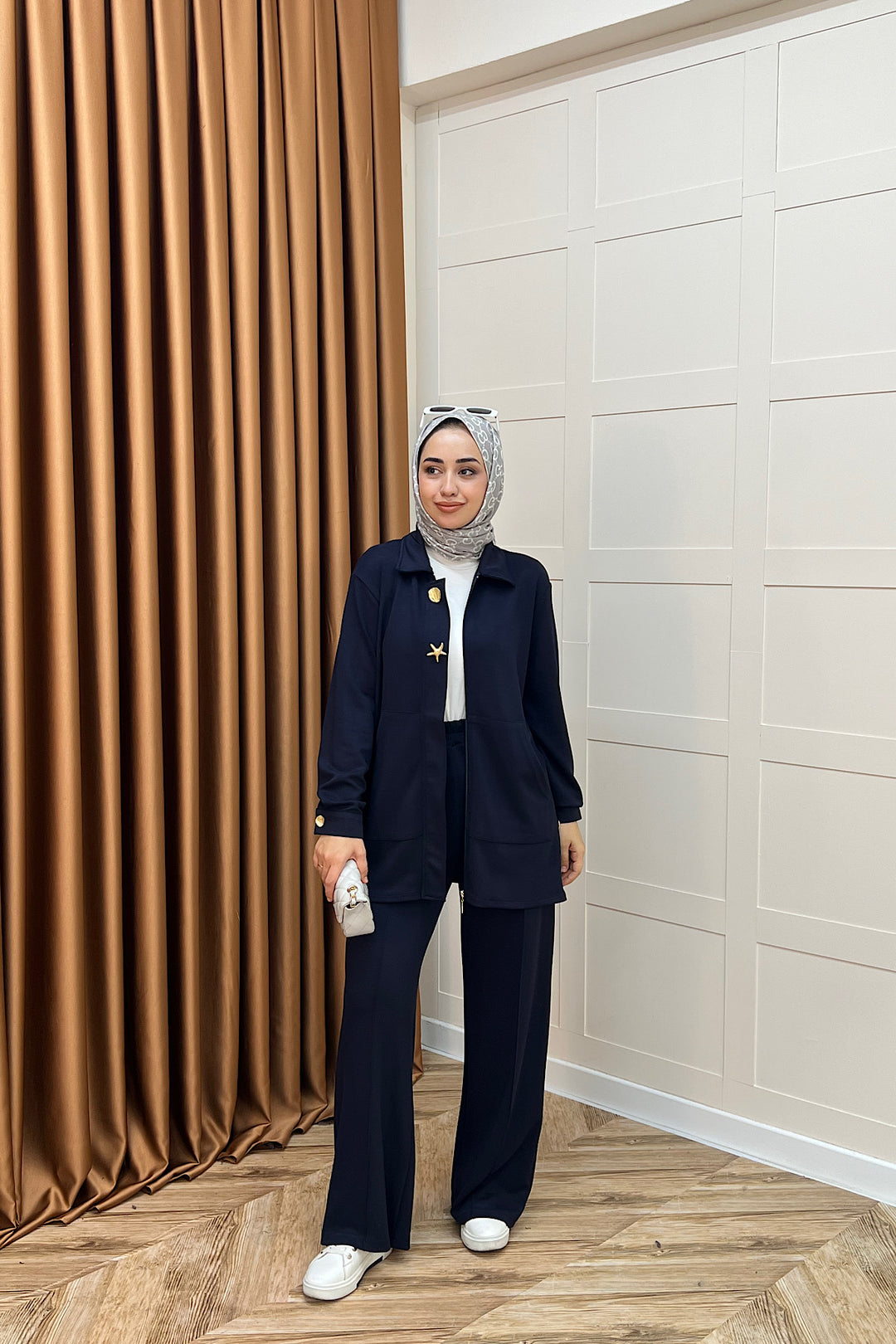 Selvi Gizli Patlı Takım Lacivert 02006-LACIVERT